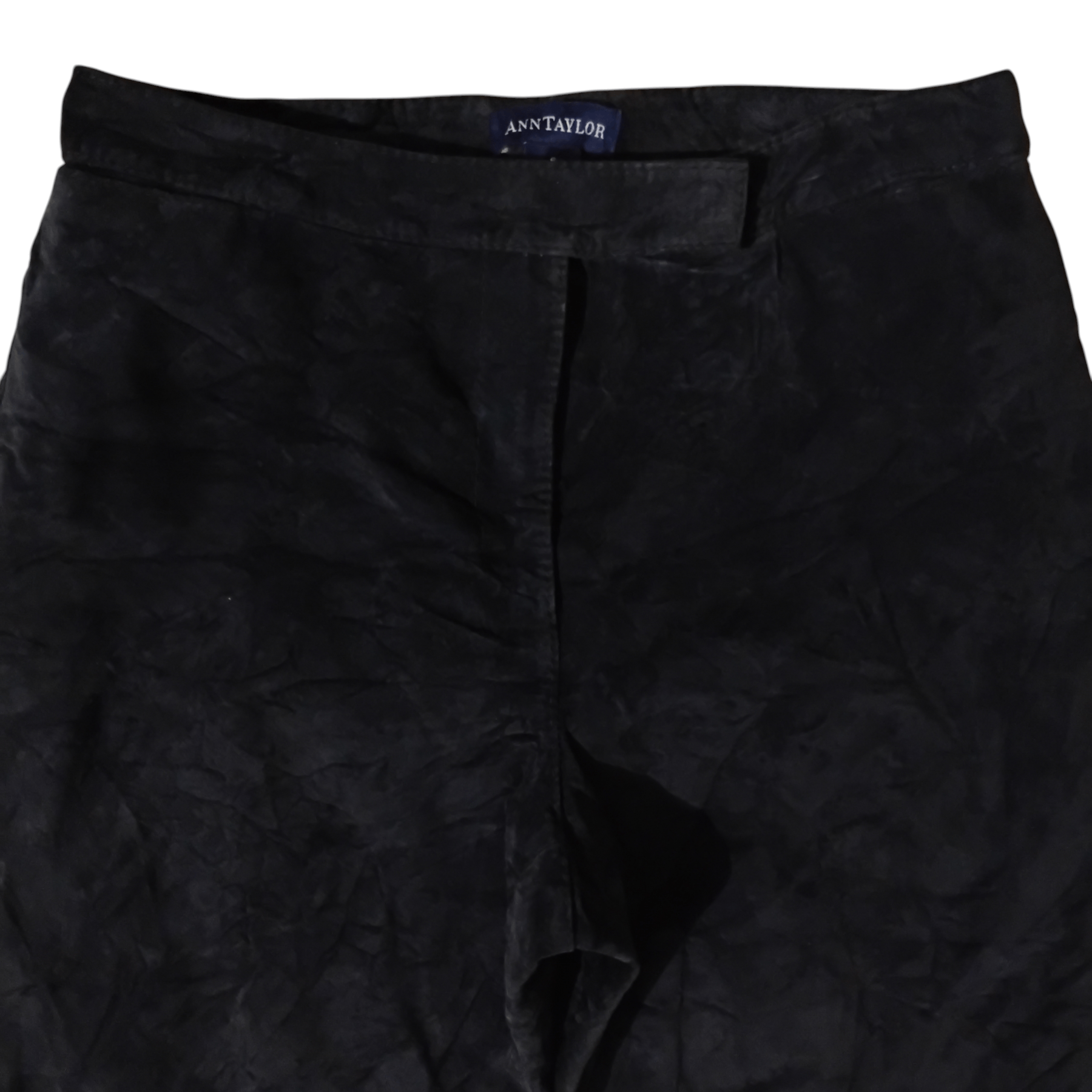 Ann Taylor Ann Taylor Flare Leather Pants Size 27" / US 4 / IT 40 - 2 Thumbnail