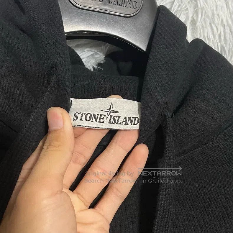 Stone Island Stone Island Hooded Sweatshirt Hooded Jacket Black M Size US M / EU 48-50 / 2 - 5 Thumbnail