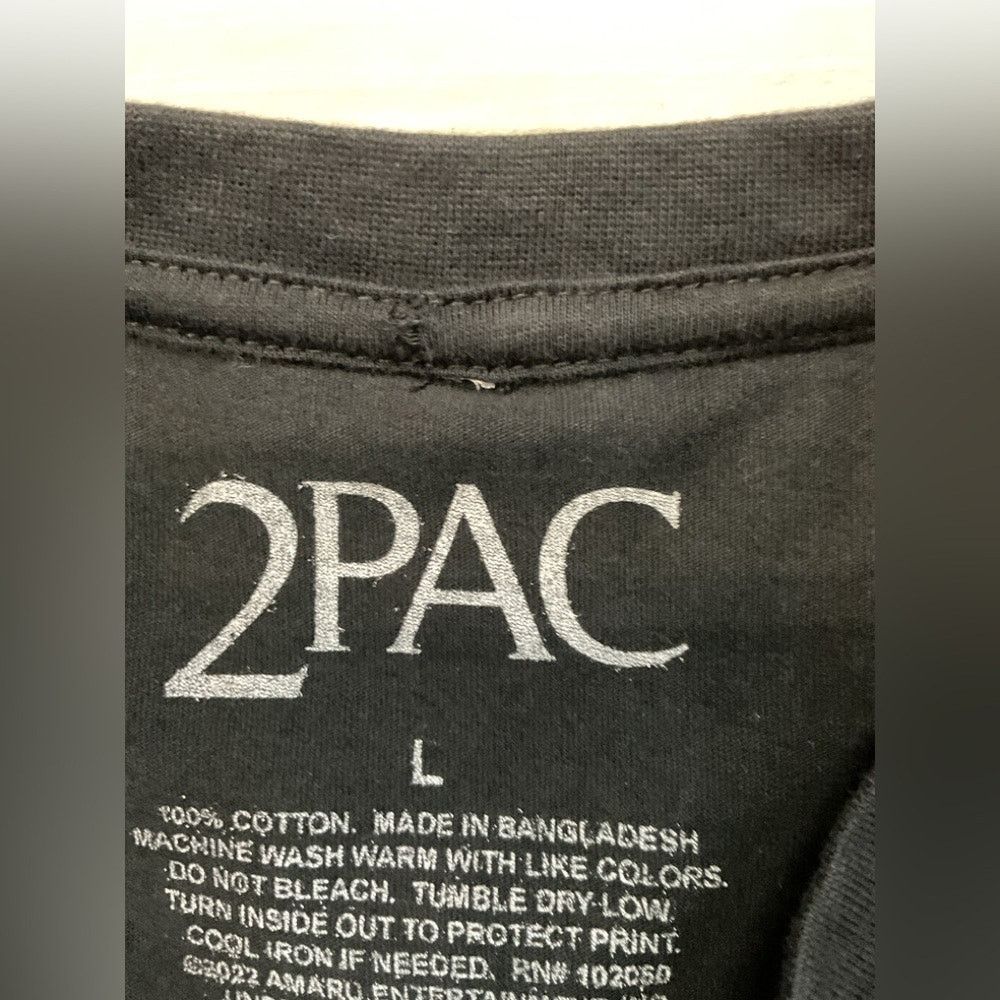 Vintage 2Pac T-Shirt Size US L / EU 52-54 / 3 - 3 Thumbnail