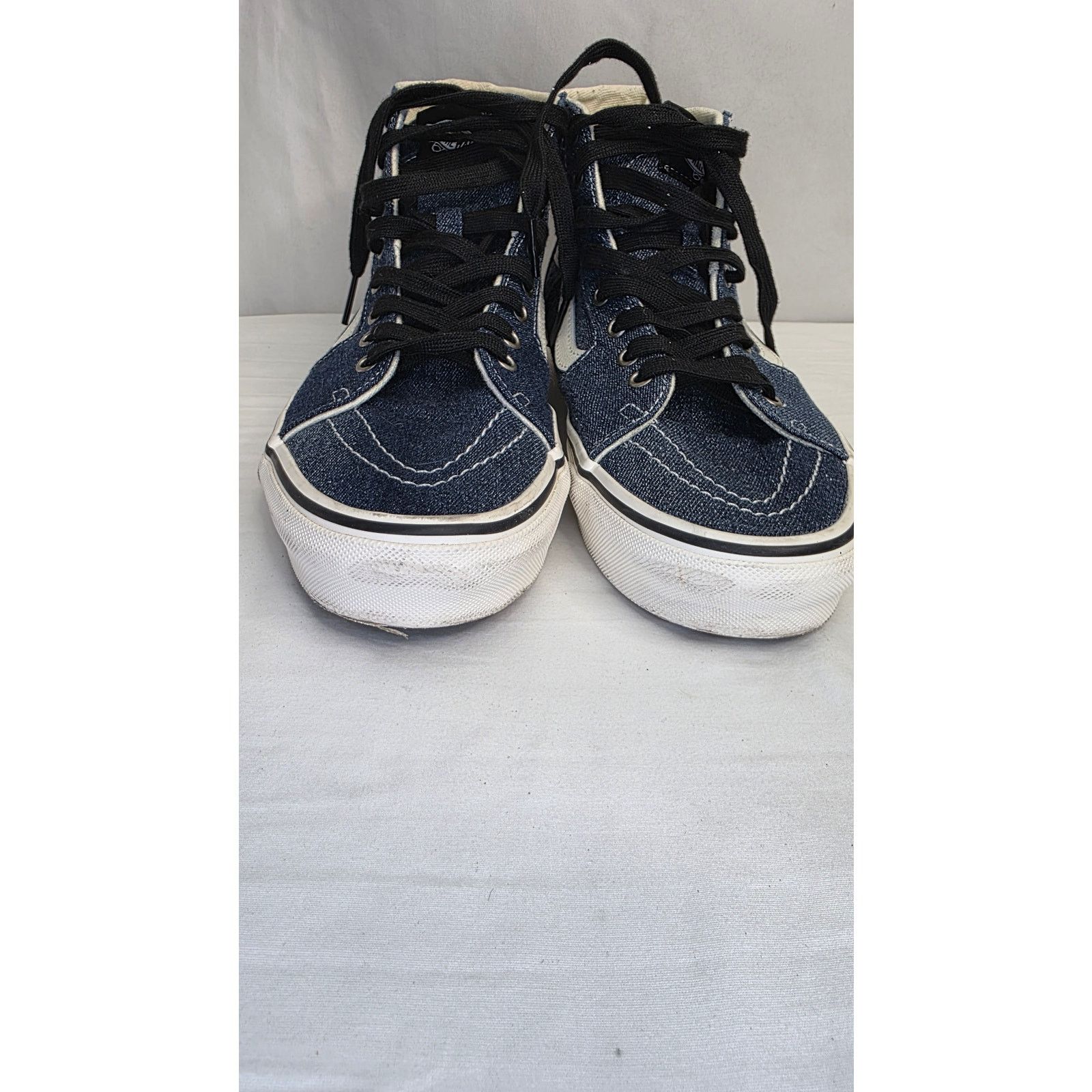 Vans Vans Sk8-Hi Denim Sneakers Men’s 9.5 High Top Shoes Size US 9.5 / EU 42-43 - 3 Thumbnail