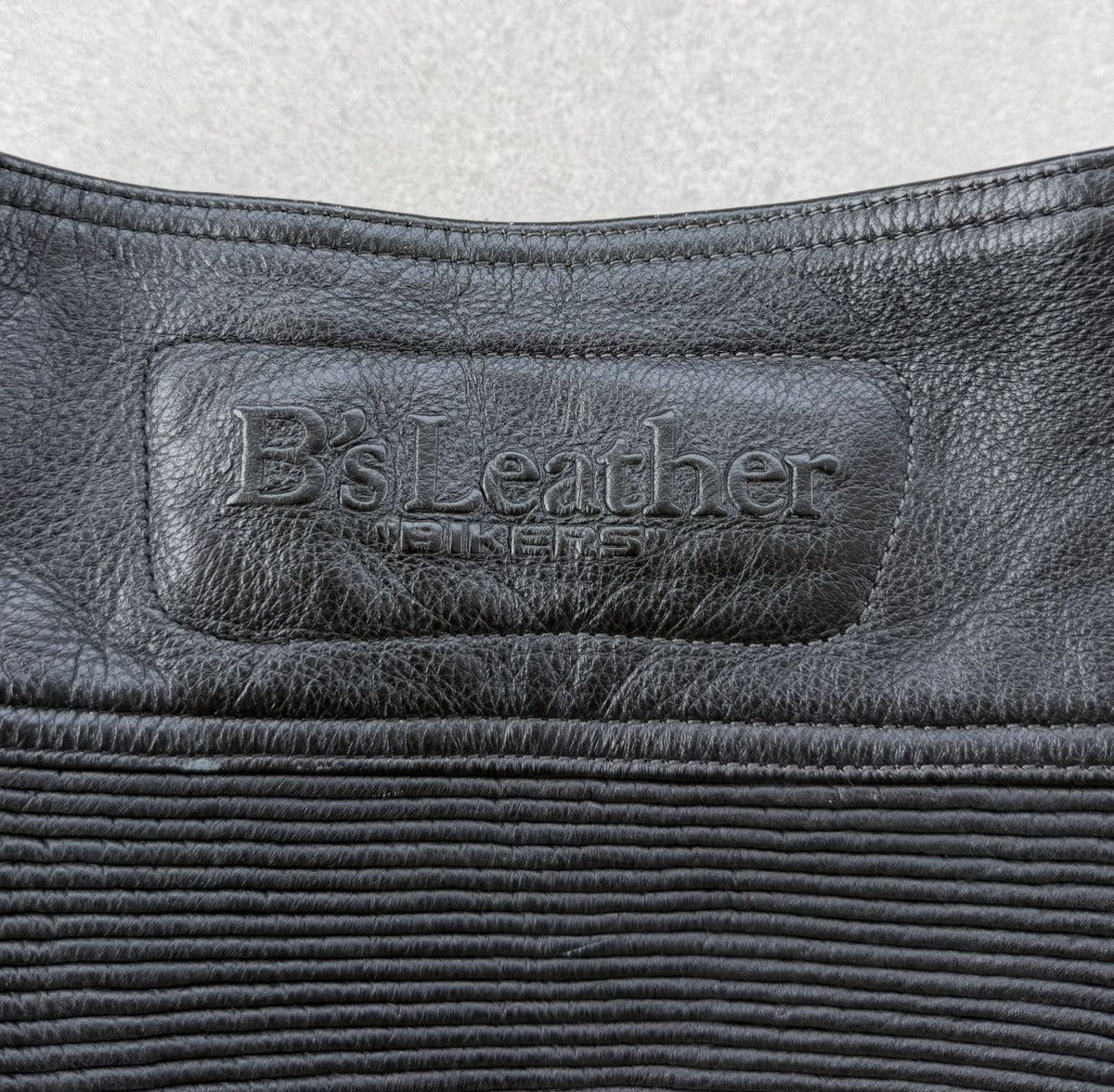 Vintage B’s Leather Motorcycle Pants Padded Biker Archive Leather Size US 30 / EU 46 - 16 Thumbnail