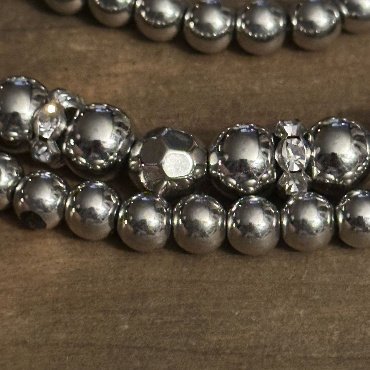 Other Multi strand layered silver ball bead necklace Size ONE SIZE - 3 Thumbnail