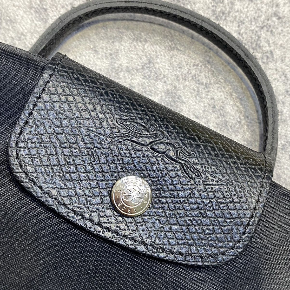 Longchamp LONGCHAMP Le Pliage Pouch Bag GREEN Black Size ONE SIZE - 3 Thumbnail