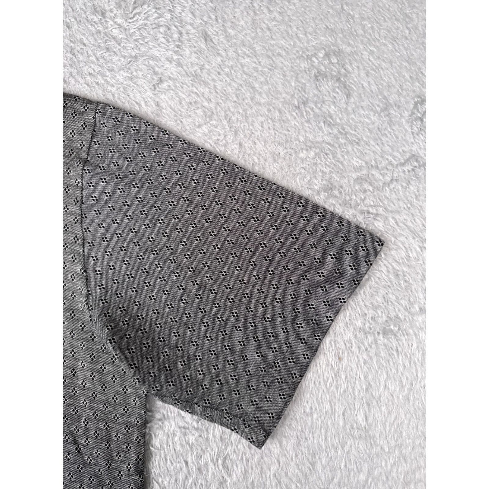 Ralph Lauren Polo Golf Ralph Lauren Shirt Men Extra Large Gray Diamond Geometric 100% Cotton Size US XL / EU 56 / 4 - 2 Thumbnail