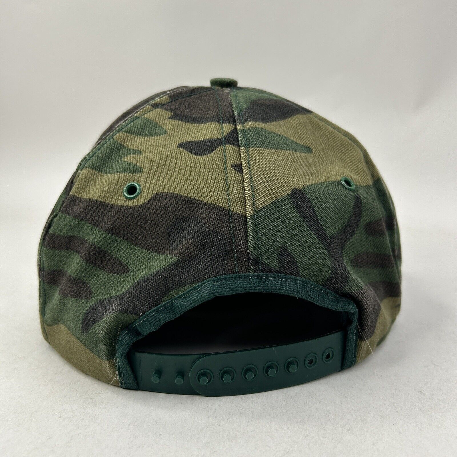 Vintage Vintage 80’s Levi Garrett Chewing Tobacco Camo Hat 2024 Size ONE SIZE - 4 Thumbnail