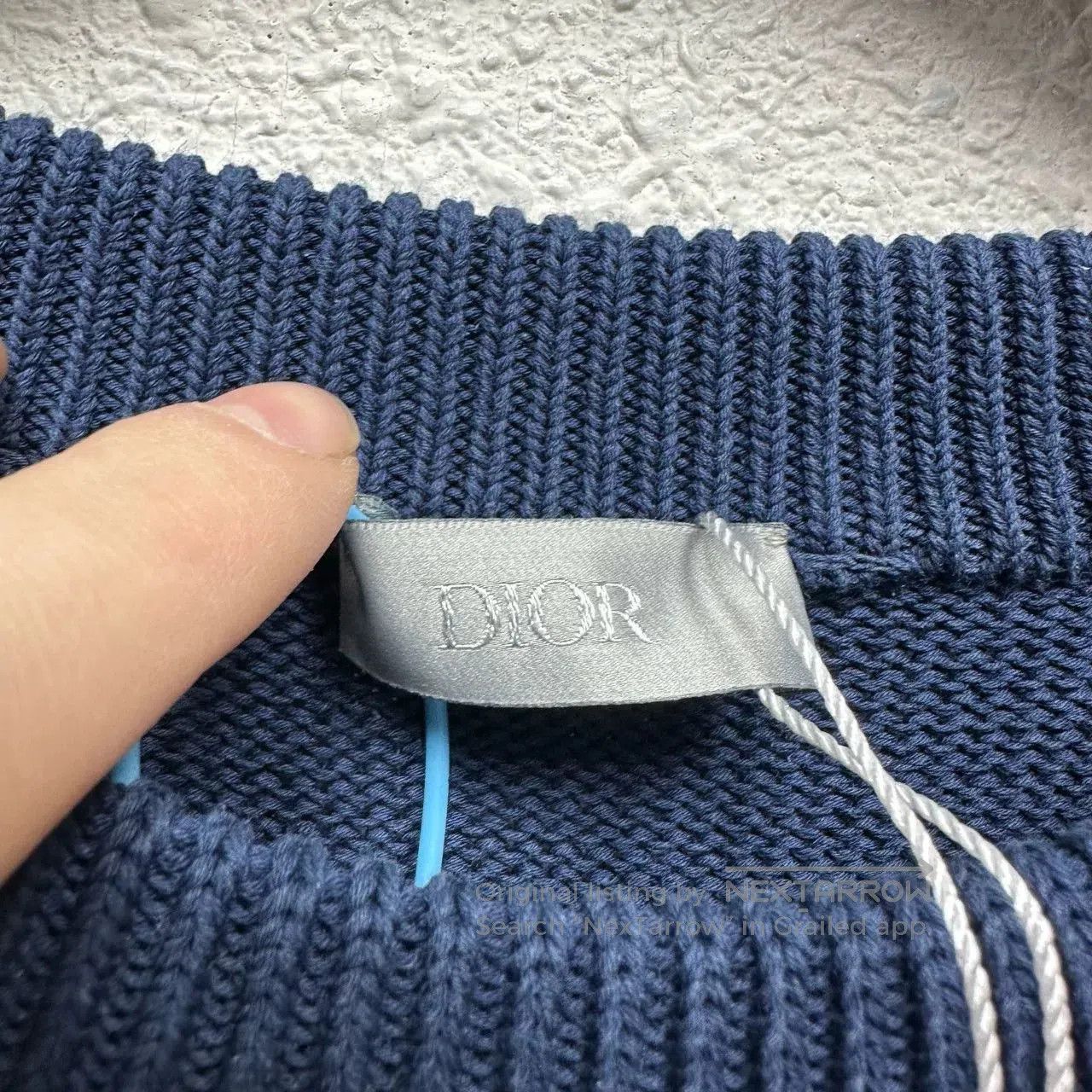 Dior dior knitted sweater with logo accents. Size US L / EU 52-54 / 3 - 4 Thumbnail