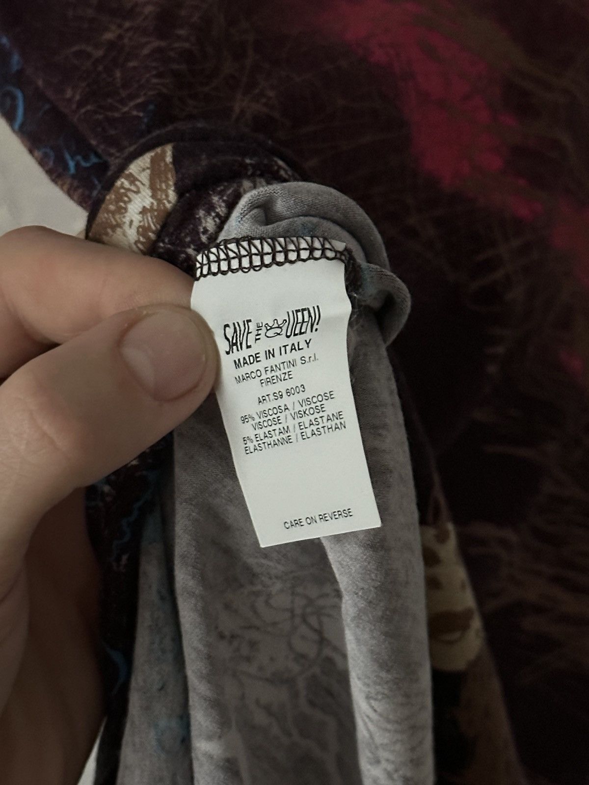 Japanese Brand SAVE THE QUEEN long sleeve engraving like Jean Paul Gailtier Size M / US 6-8 / IT 42-44 - 9 Thumbnail
