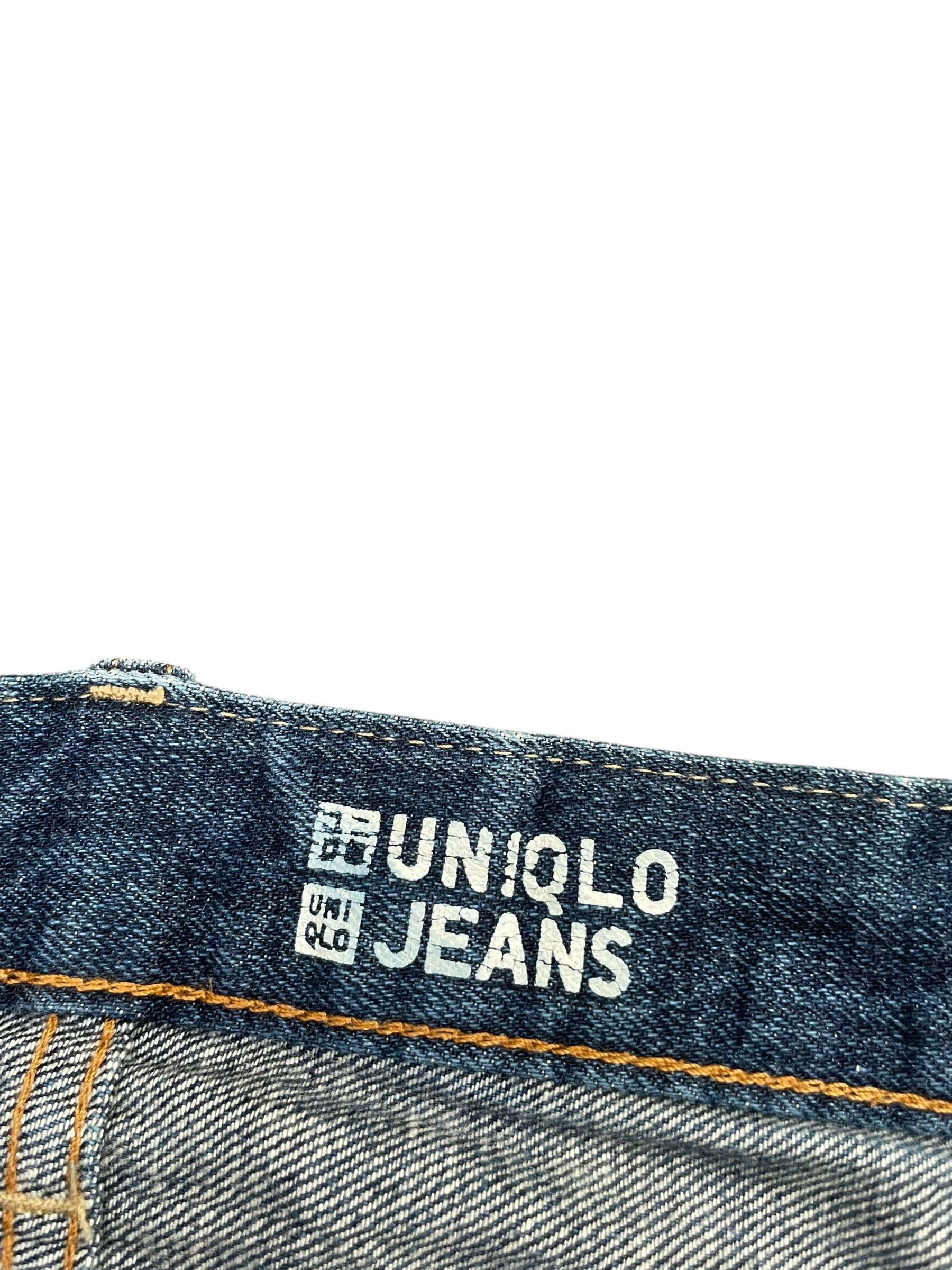 Japanese Brand Uniqlo Redline Selvedge Denim Size US 35 - 7 Thumbnail