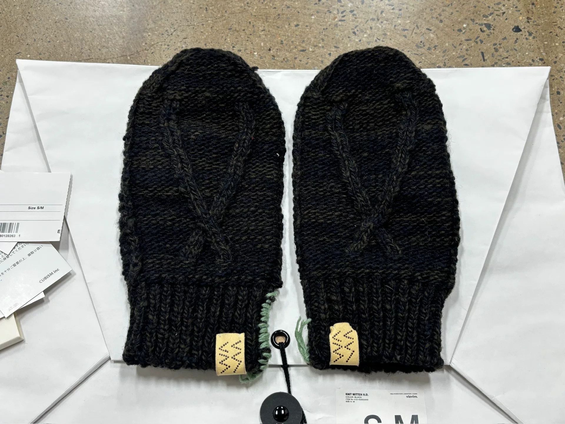 Visvim VISVIM KNIT MITTEN N.D. Size ONE SIZE - 1 Thumbnail