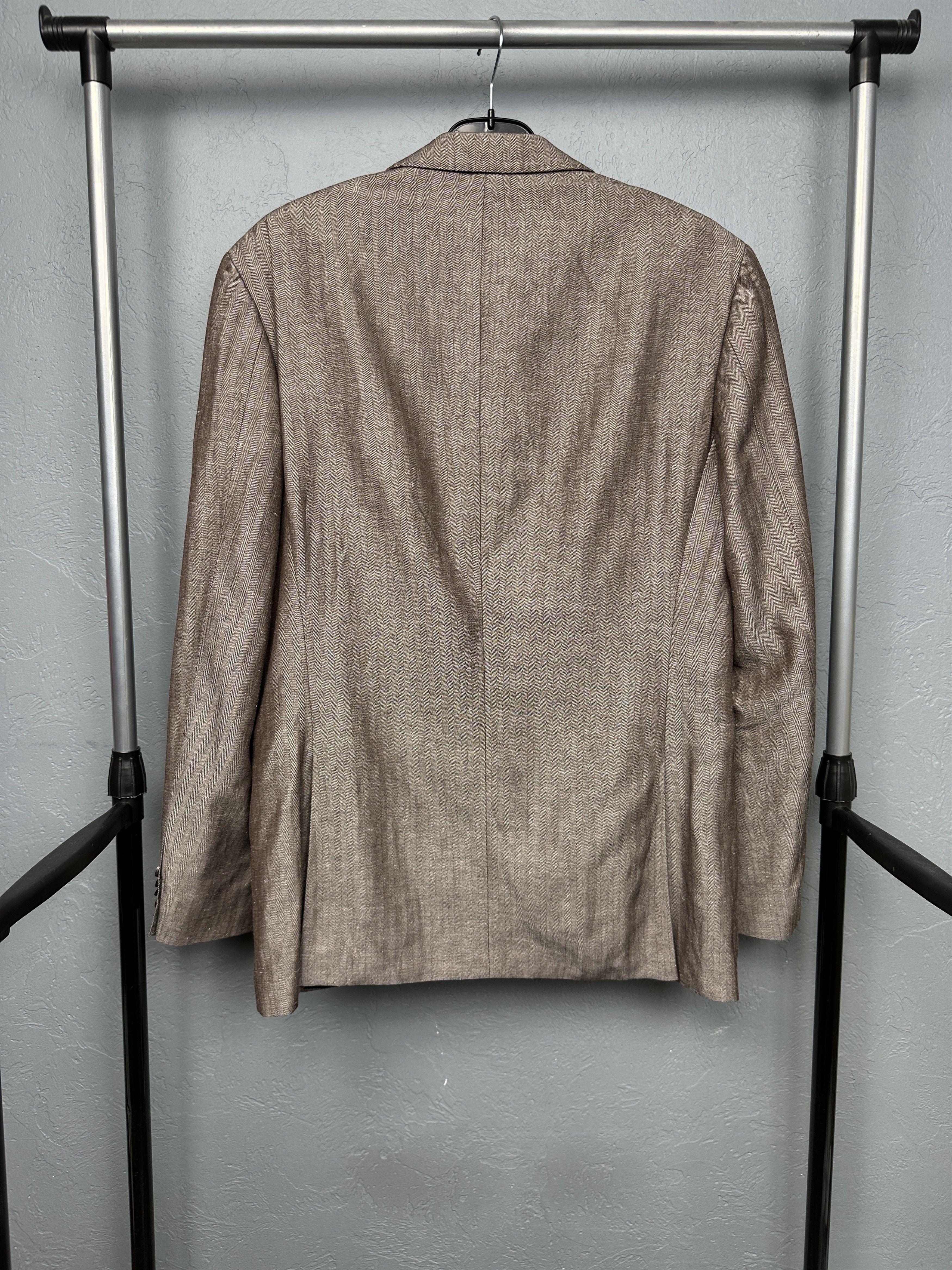 Hugo Boss Hugo Boss Mens Wool-Linen Blazer Jacket Size US M / EU 48-50 / 2 - 8 Thumbnail