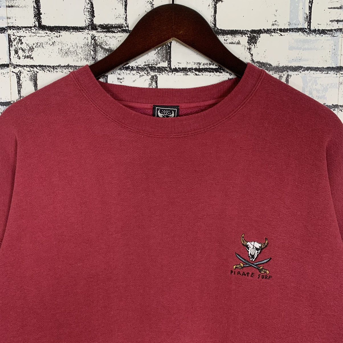 Other Surf Brand Pirate Surf Embroidered Small Logo Sweatshirt Size US L / EU 52-54 / 3 - 2 Thumbnail