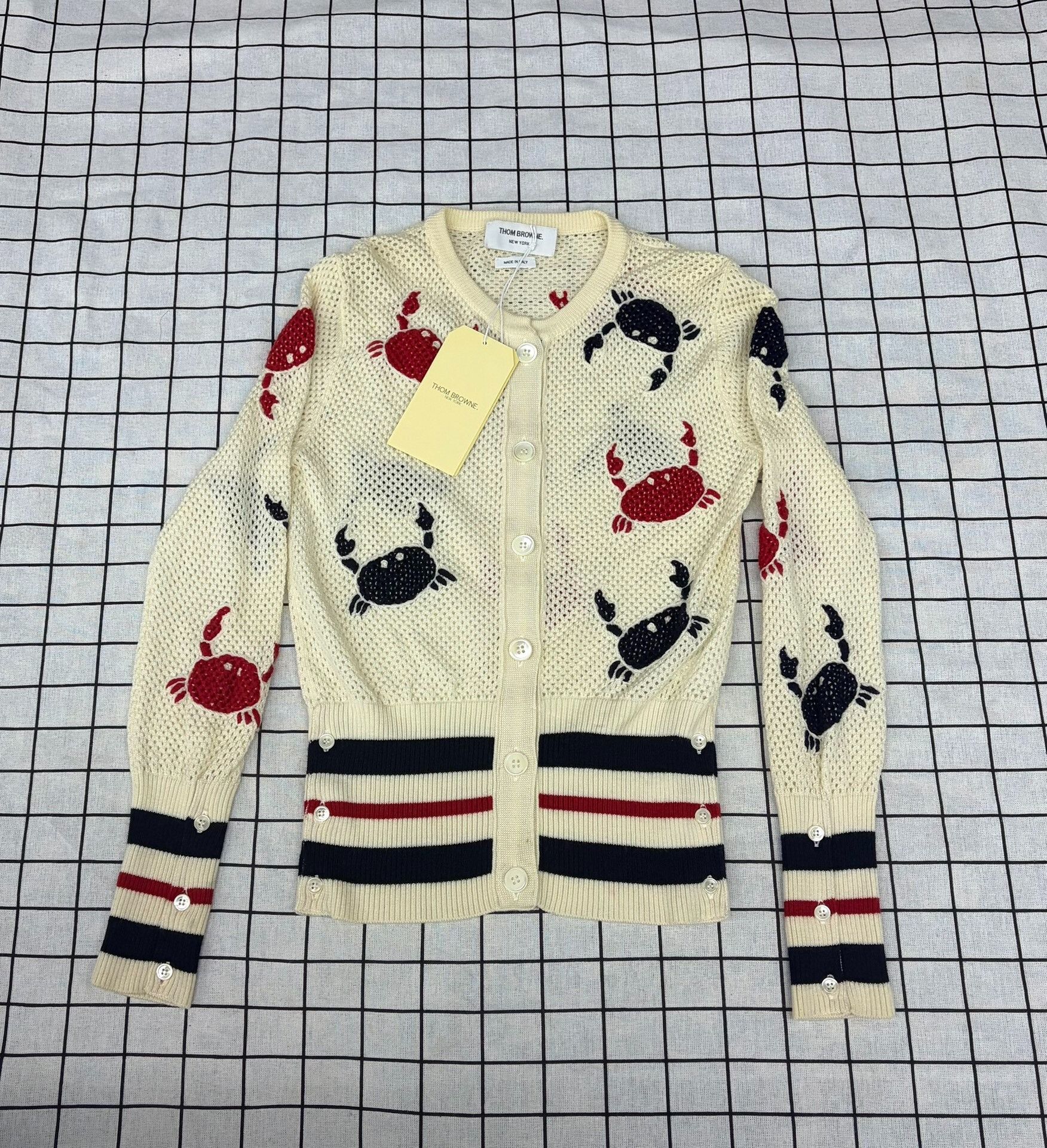 Thom Browne Thom Browne Wool Brown Sweater s Men Size US S / EU 44-46 / 1 - 1 Thumbnail