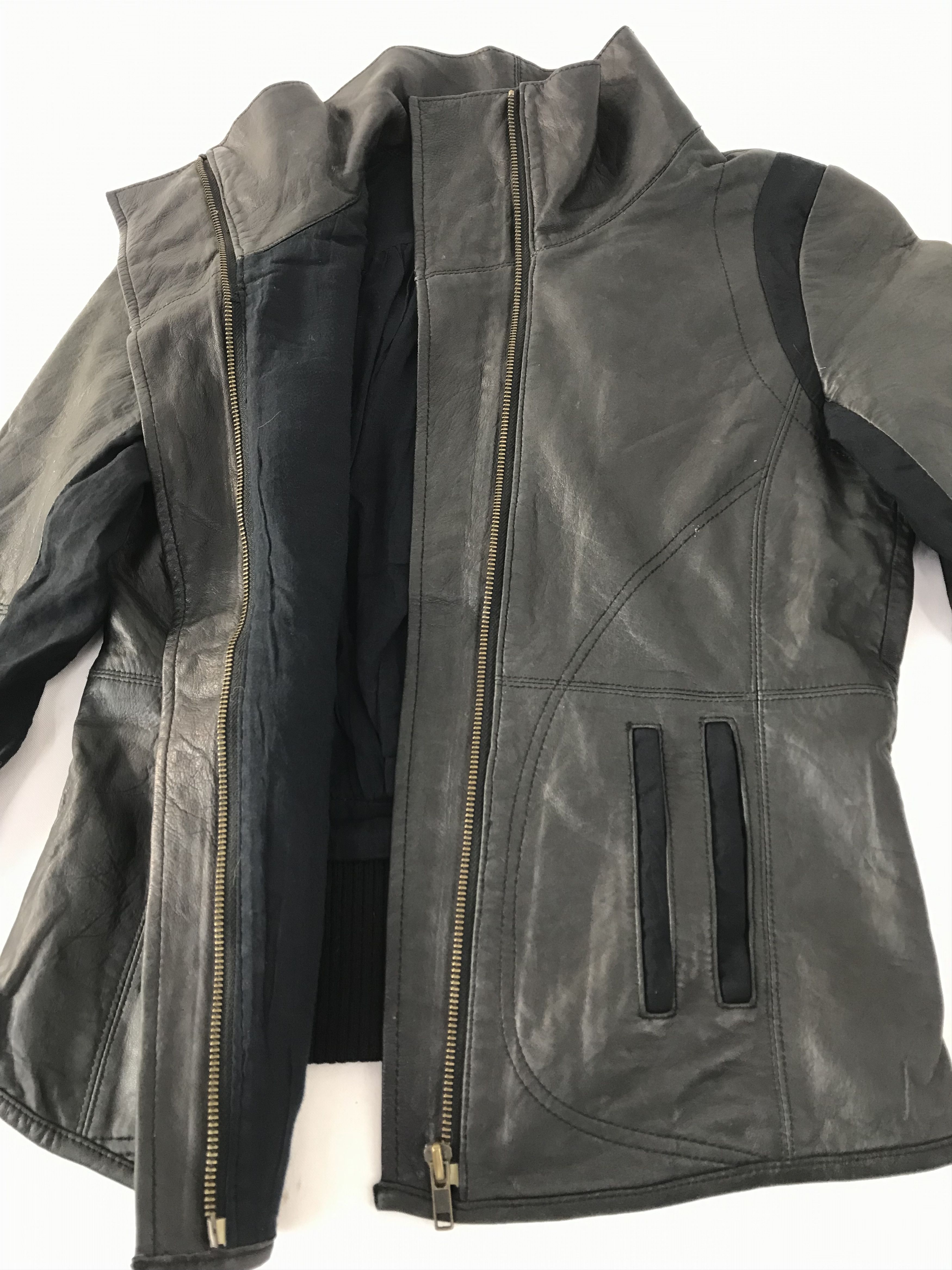 Enchantment 90s Enchantment Leather Biker Jacket Full Zip Luxury Size XS / US 0-2 / IT 36-38 - 5 Thumbnail