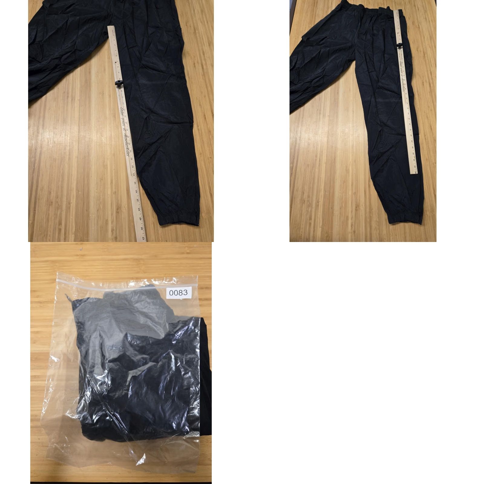 Nike VINTAGE Nike Pants Mens XL Black Nylon Track Windbreaker Warm Up Swoosh 90s Size US 36 / EU 52 - 8 Thumbnail