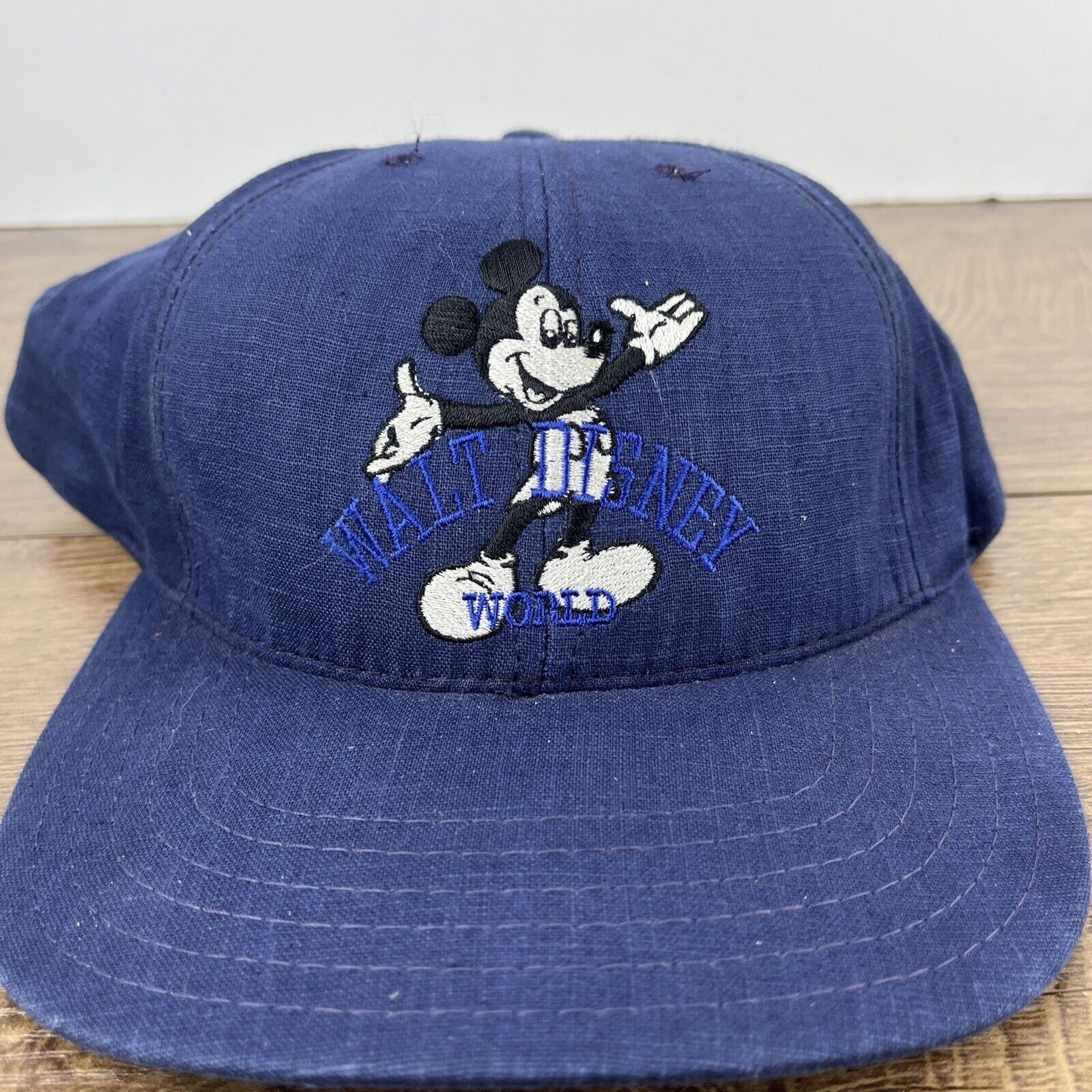 Other Mickey Mouse Hat Mickey Blue Hat Snapback Adjustable Adult S Size ONE SIZE - 6 Thumbnail