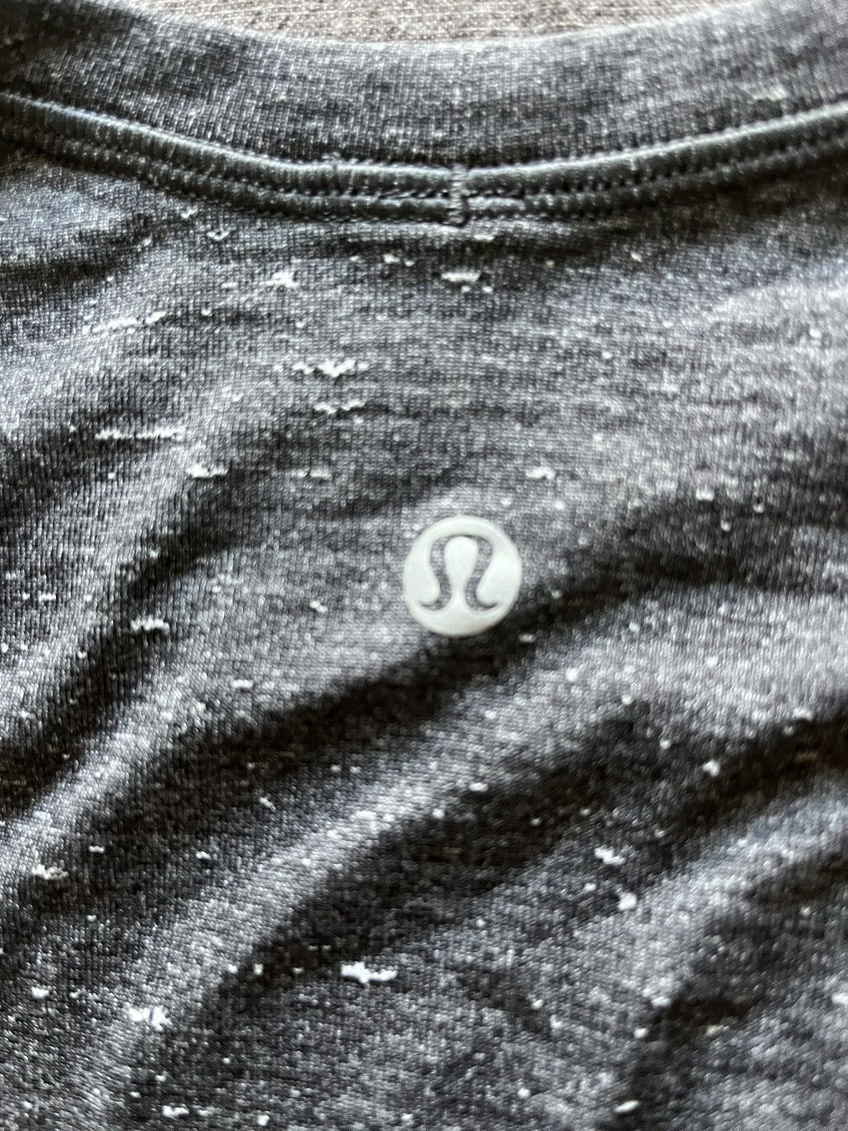 Lululemon Speckled Grey Lululemon Longsleeve Size US L / EU 52-54 / 3 - 4 Thumbnail