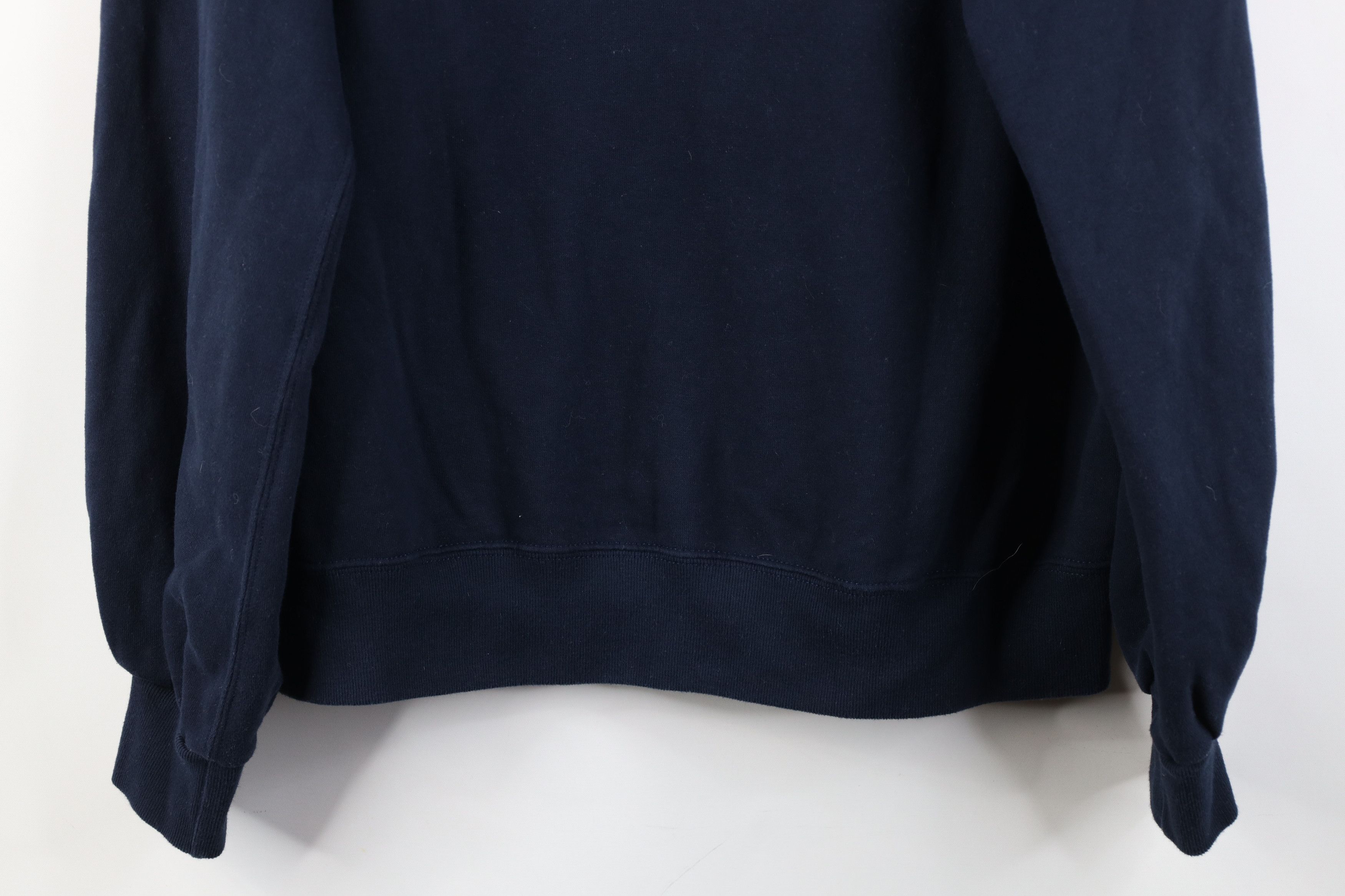 Abercrombie & Fitch Vintage Y2K Abercrombie & Fitch Sweatshirt Navy Blue Size S / US 4 / IT 40 - 13 Thumbnail