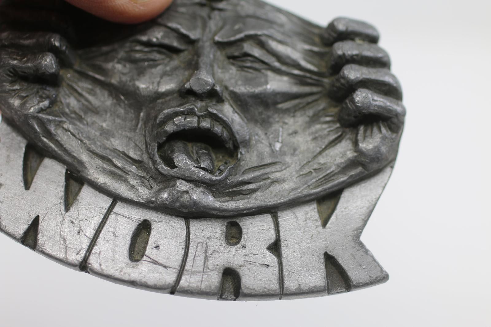 Bergamo New York Motley Crue Vintage Belt Buckle – 1994 Bergamot Metal Rock Size ONE SIZE - 6 Thumbnail