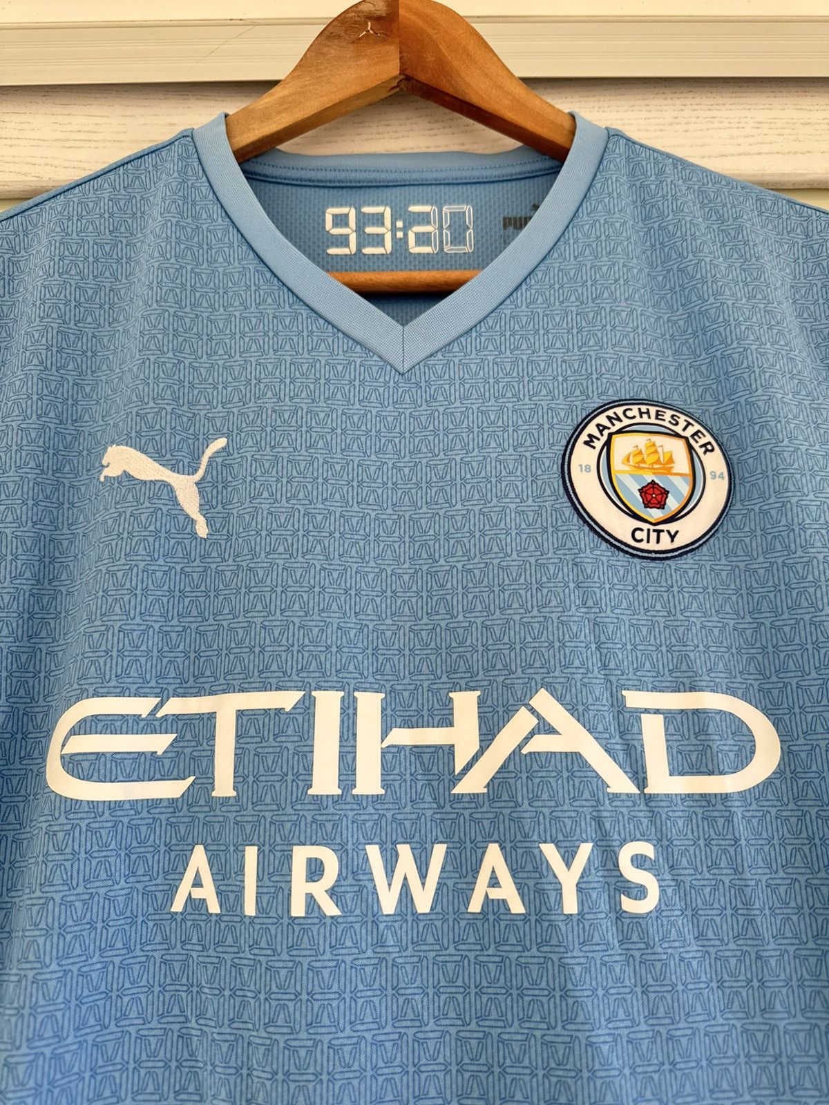 Puma Manchester City 2021-2022 Home Soccer Jersey Football Shirt Size US S / EU 44-46 / 1 - 7 Thumbnail