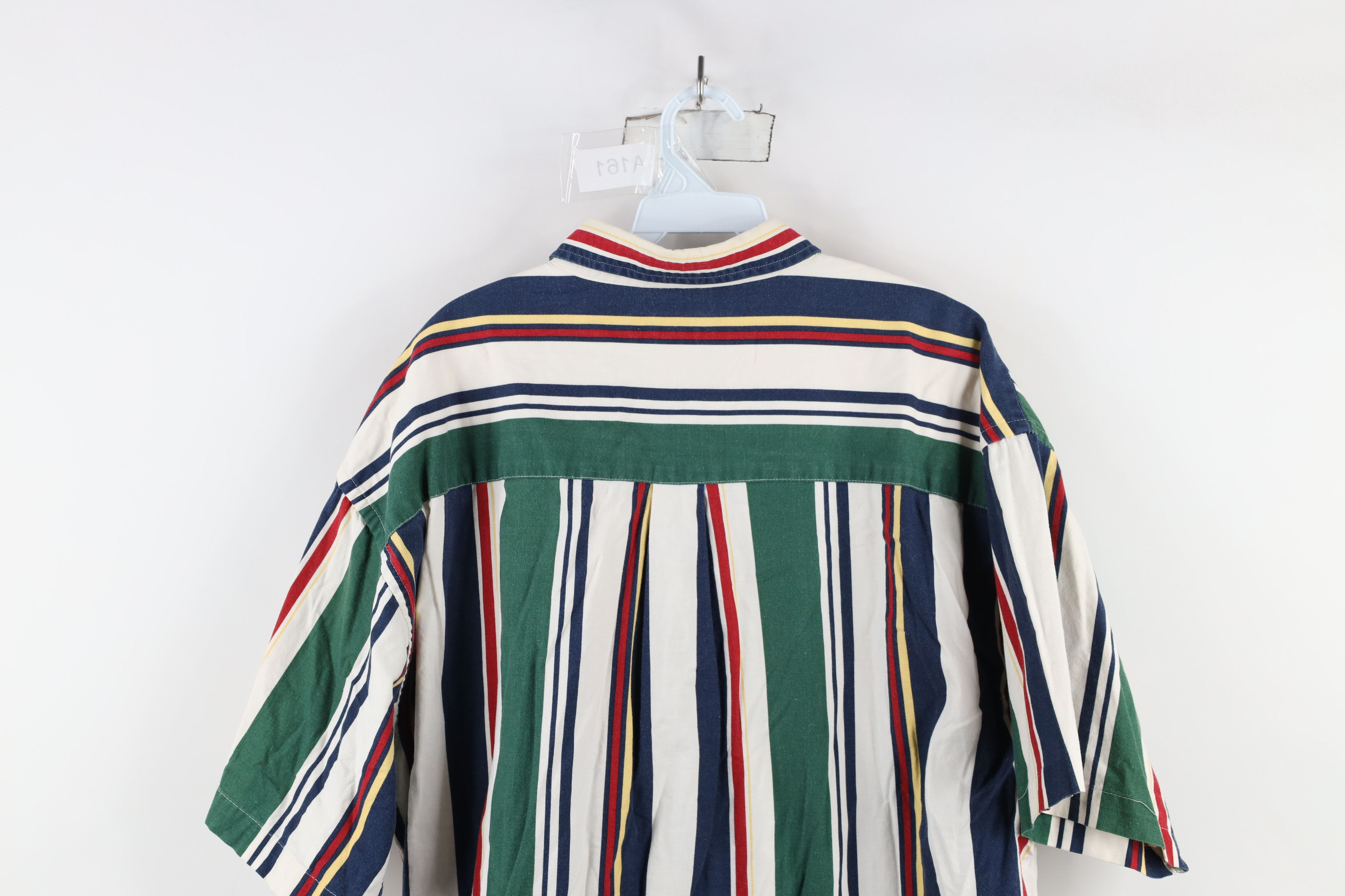 Vintage Vintage 90s Streetwear Short Sleeve Button Down Shirt Size US XL / EU 56 / 4 - 11 Thumbnail