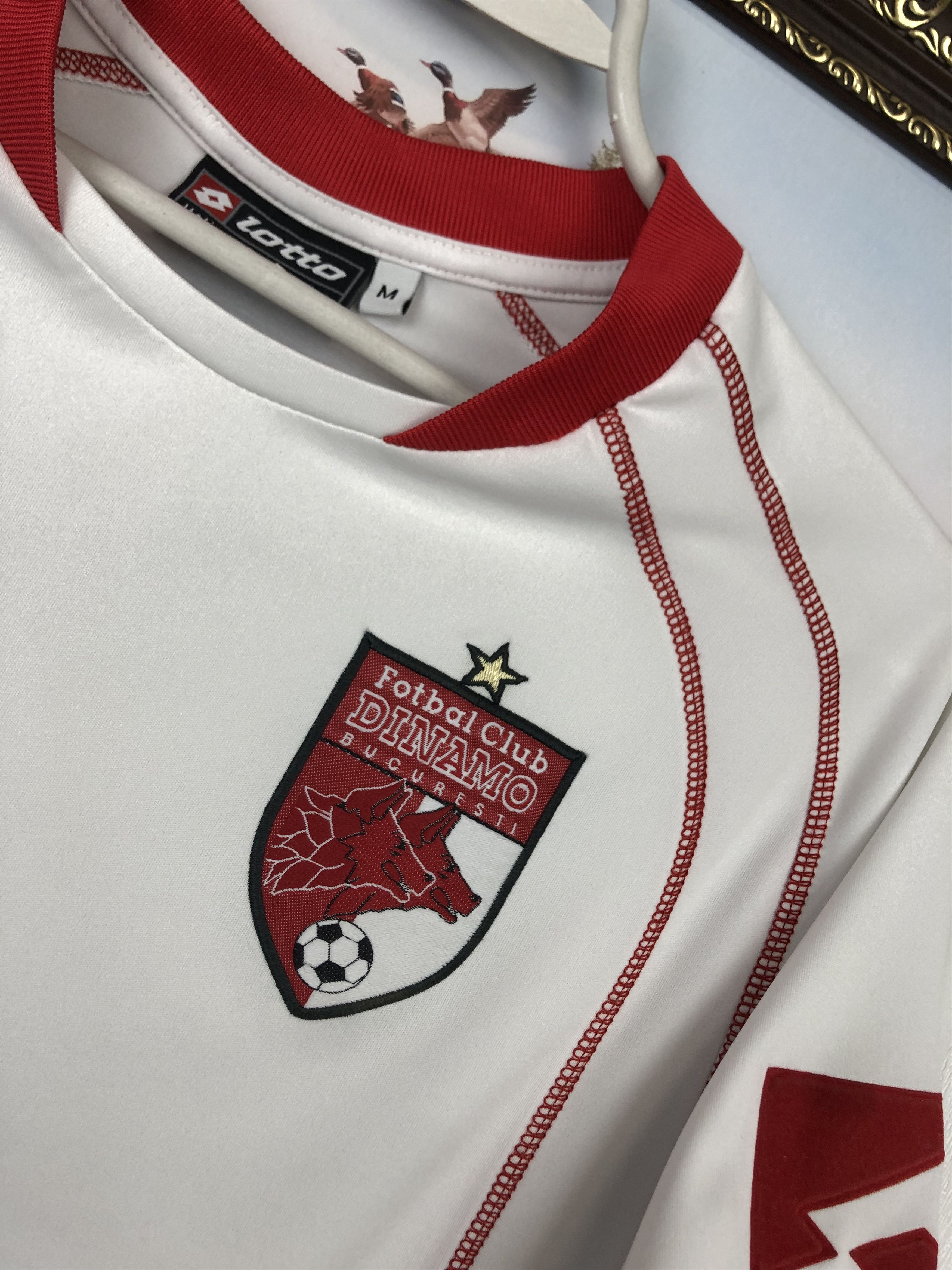 Dynamo Bucharest football shirt 2004 Soccer Lotto Tee Hype