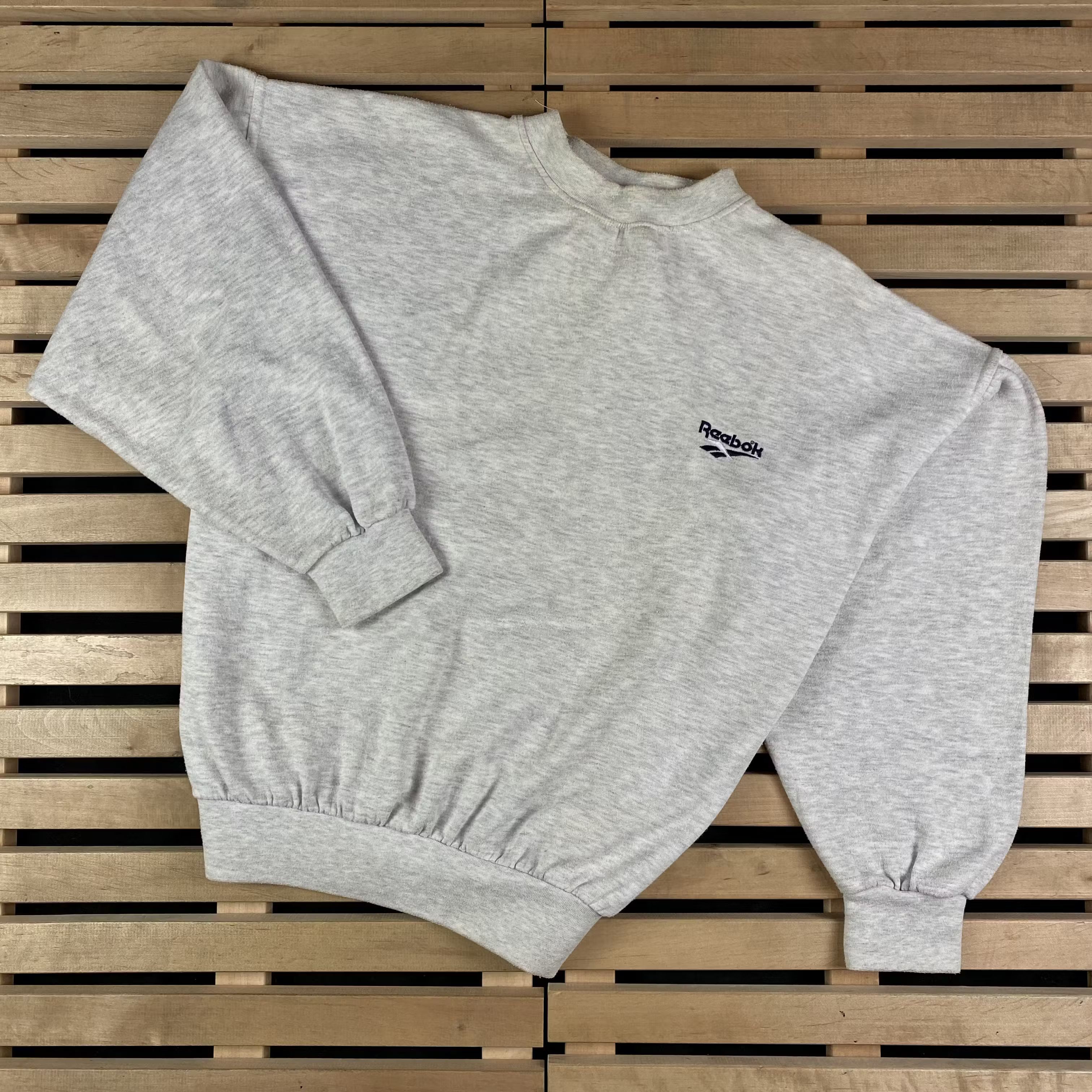 Reebok × Vintage Mens Sweatshirt Reebok Vintage Size L Size US L / EU 52-54 / 3 - 1 Thumbnail