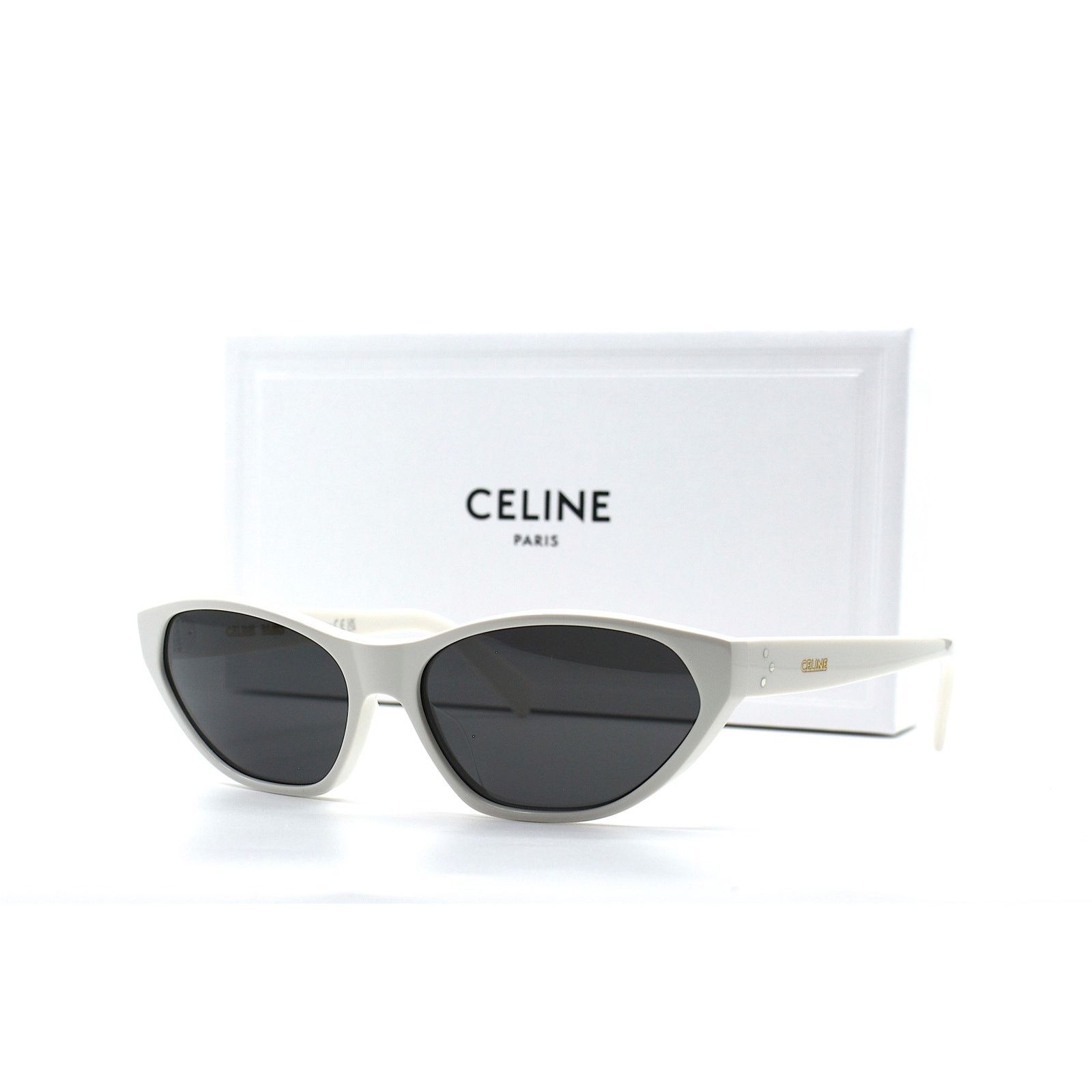 Celine NEW CELINE PARIS CL40251U 25A WHITE GREY SUNGLASSES Size ONE SIZE - 6 Thumbnail