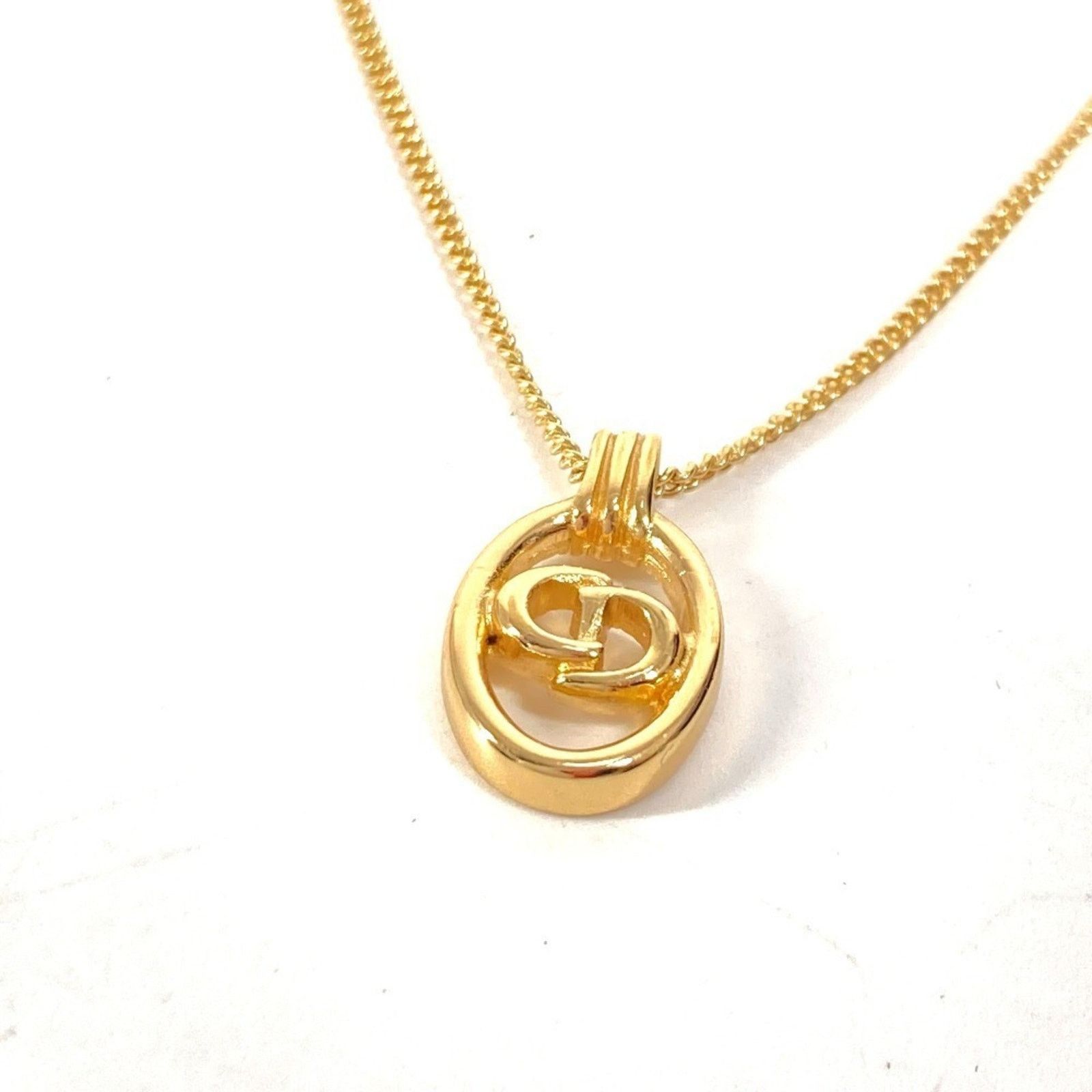 Dior CD Pendant Necklace