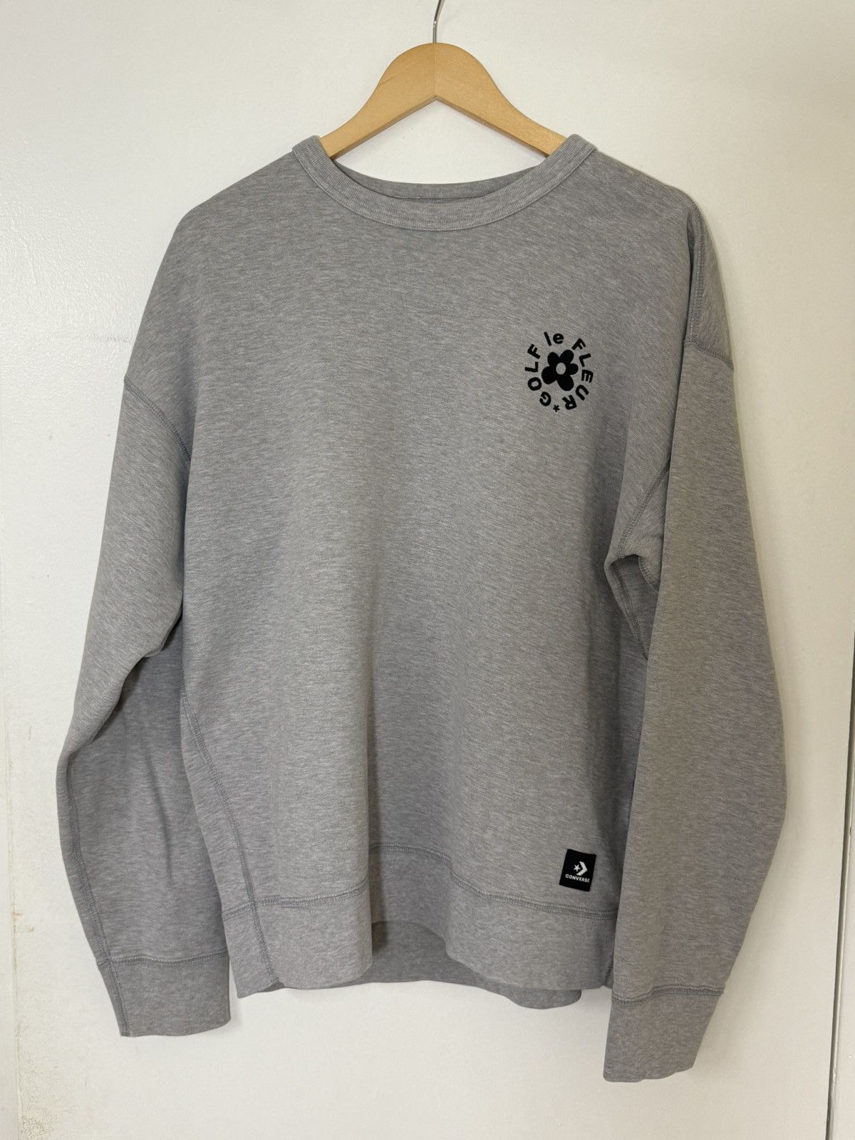 Golf le Fleur Grey GOLF LE FLEUR dog sunseeker hoodie | Grailed