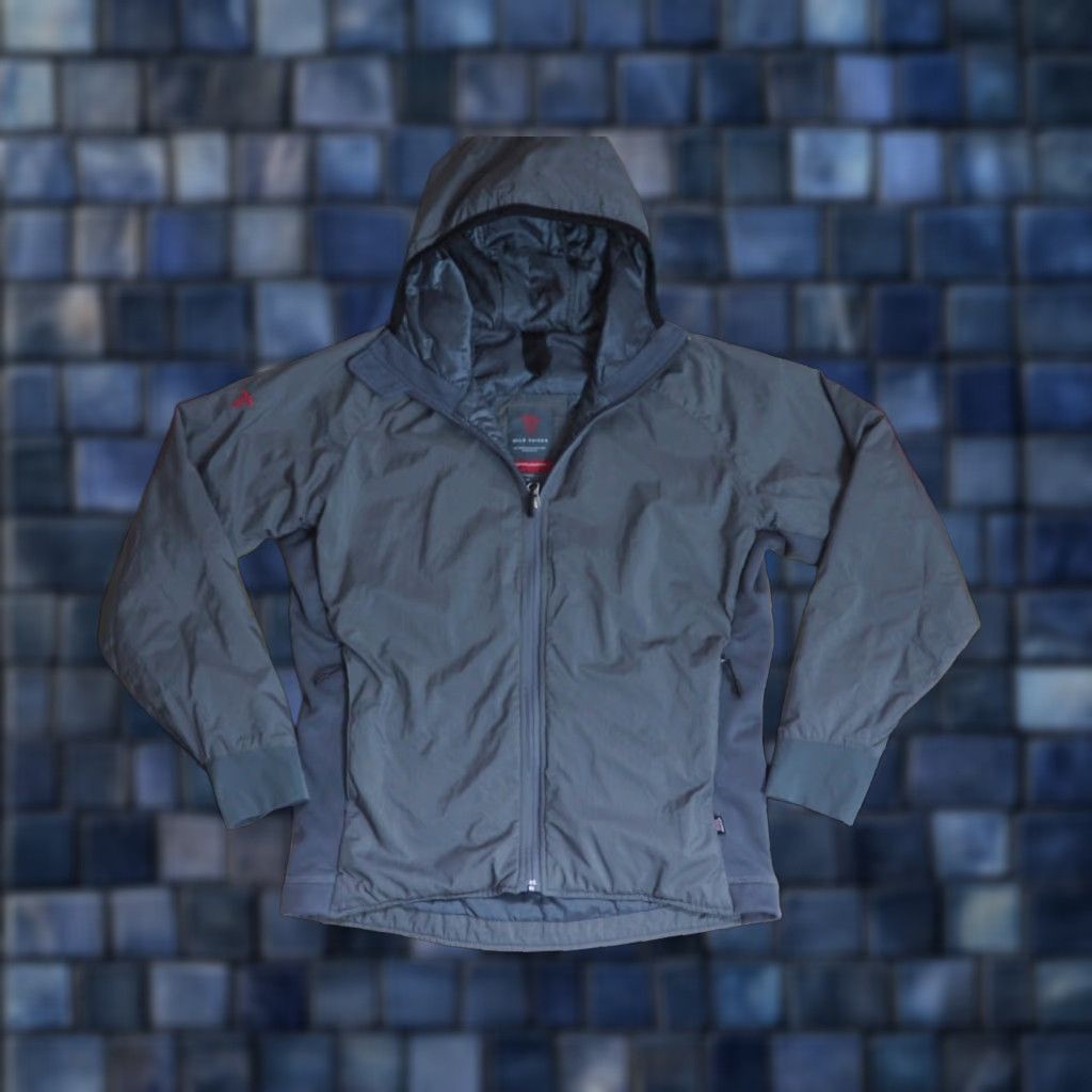 Wild Things VINTAGE Wild Things Jacket Gray Puffer Hoodie USA Made Women's M Regular Length Short Sleeve Long Zip Size M / US 6-8 / IT 42-44 - 1 Thumbnail