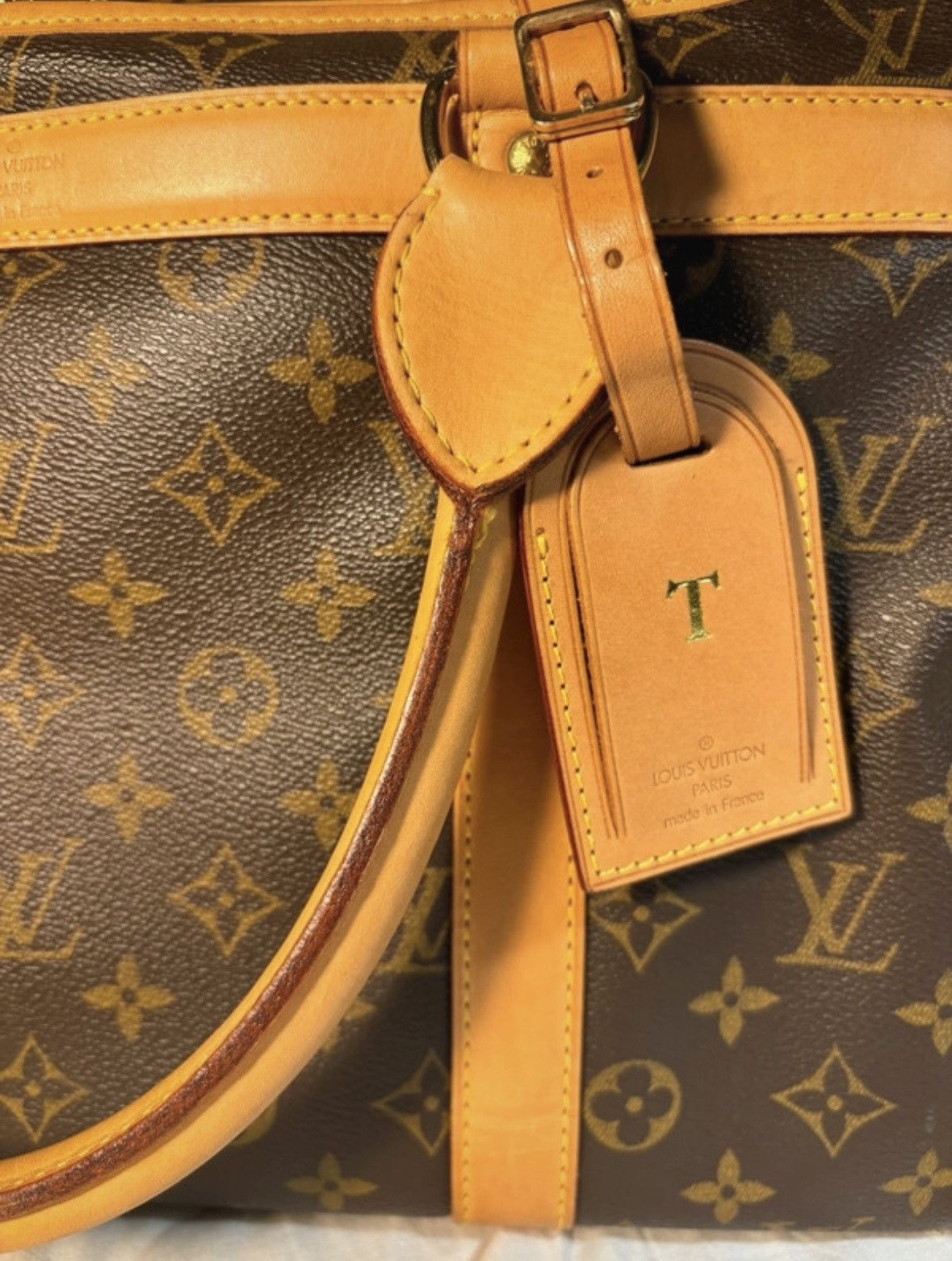 Louis Vuitton LOUIS VUITTON Sac Chien 40 monogram dog carrier shoulder bag Size ONE SIZE - 6 Thumbnail