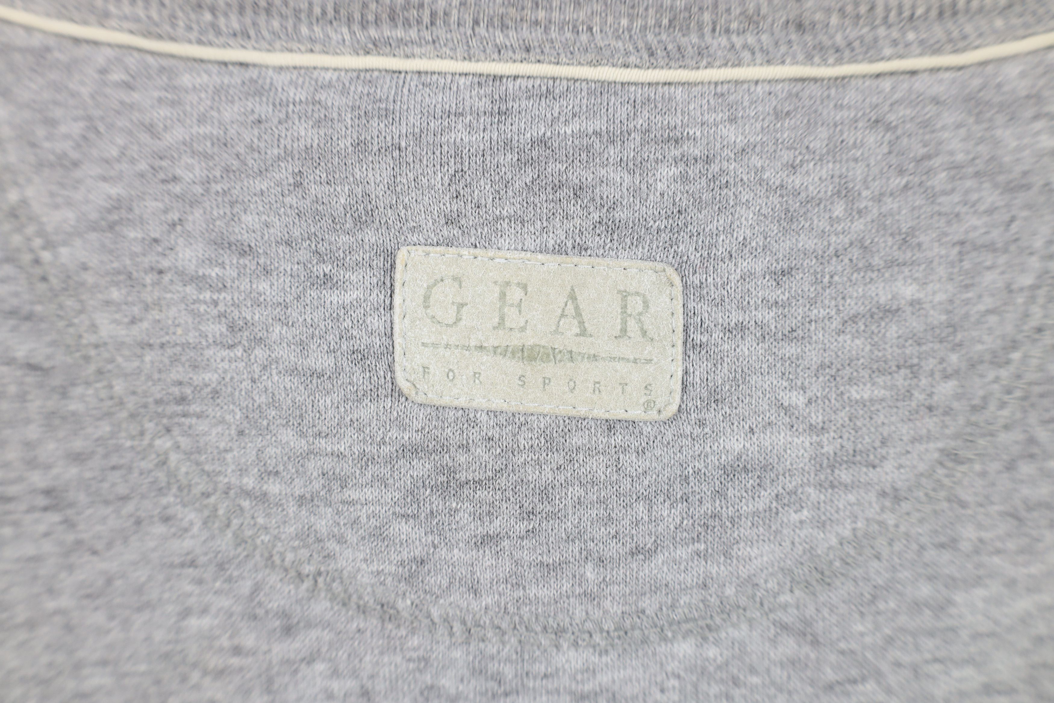 Vintage Vintage 90s Spell Out Notre Dame University Sweatshirt Gray Size US L / EU 52-54 / 3 - 12 Thumbnail