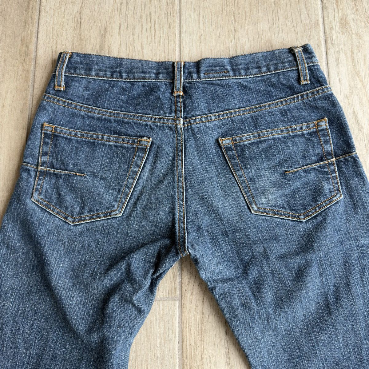 Dior Homme SS06 Hedi Slimane Blue Washed Slim Denim Jeans Size US 27 - 7 Thumbnail