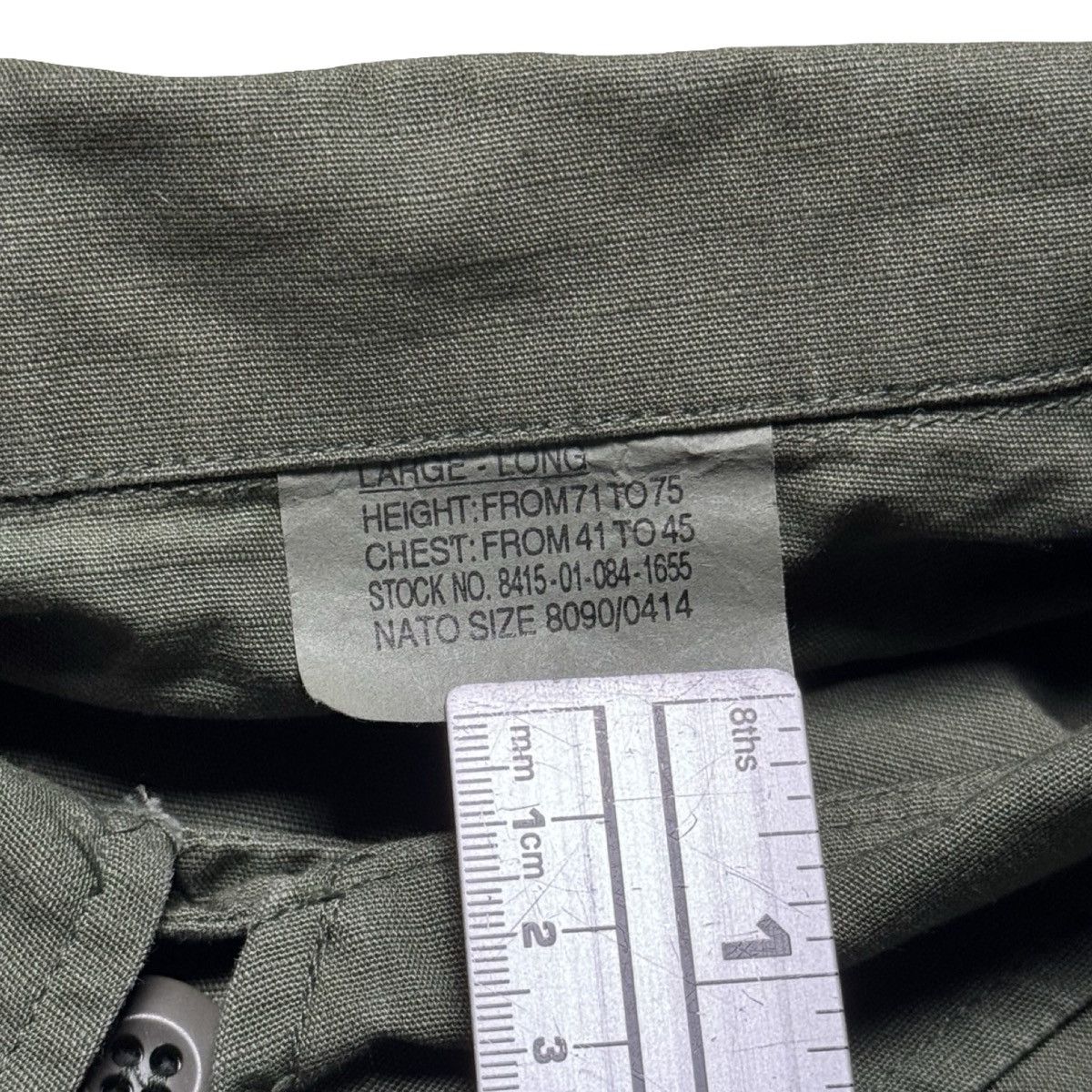 Vintage Large Regular Vintage OD Green 107 Vietnam Jacket Size US L / EU 52-54 / 3 - 3 Thumbnail