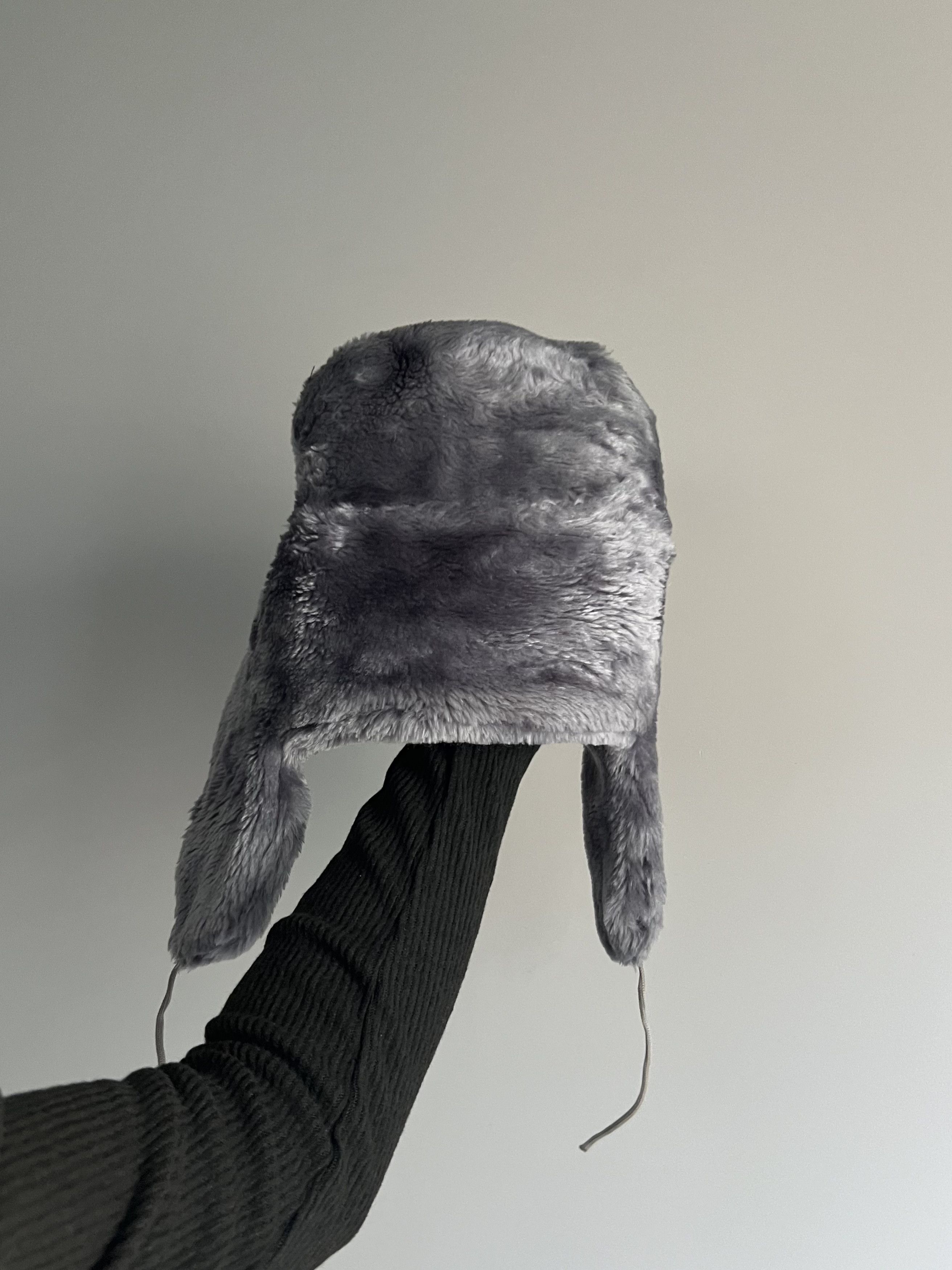 Japanese Brand Vintage Y2K Faux Fur Mohair Ushanka Trapper Hat Size ONE SIZE - 4 Thumbnail