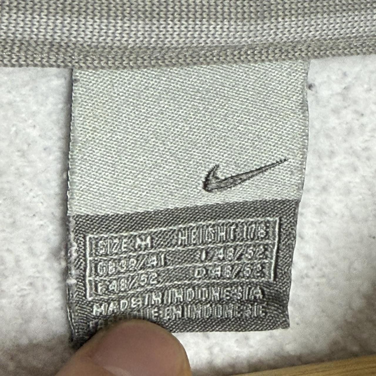 Nike Nike Vintage Spellout Hoodie Sweatshirt White Red Size US M / EU 48-50 / 2 - 4 Thumbnail