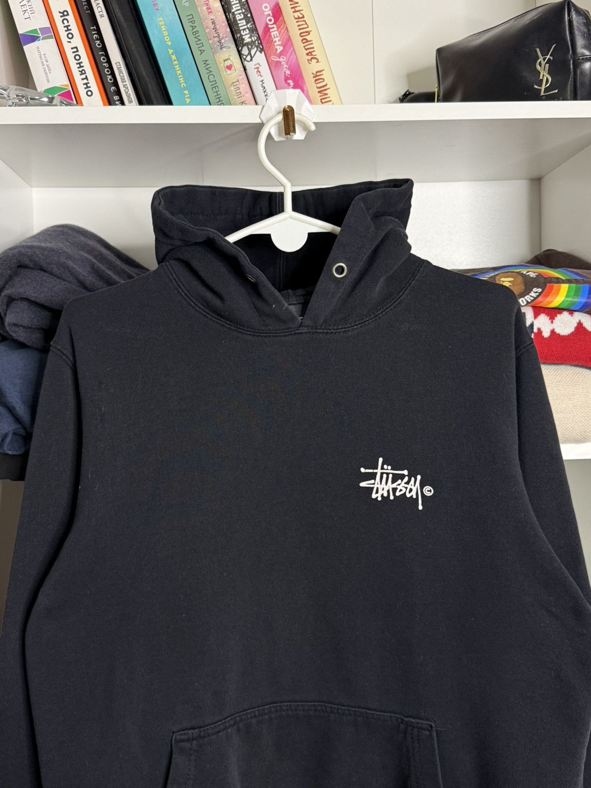 Stussy Vintage Stussy Big Logo Y2K hoodie size M Size US M / EU 48-50 / 2 - 4 Thumbnail