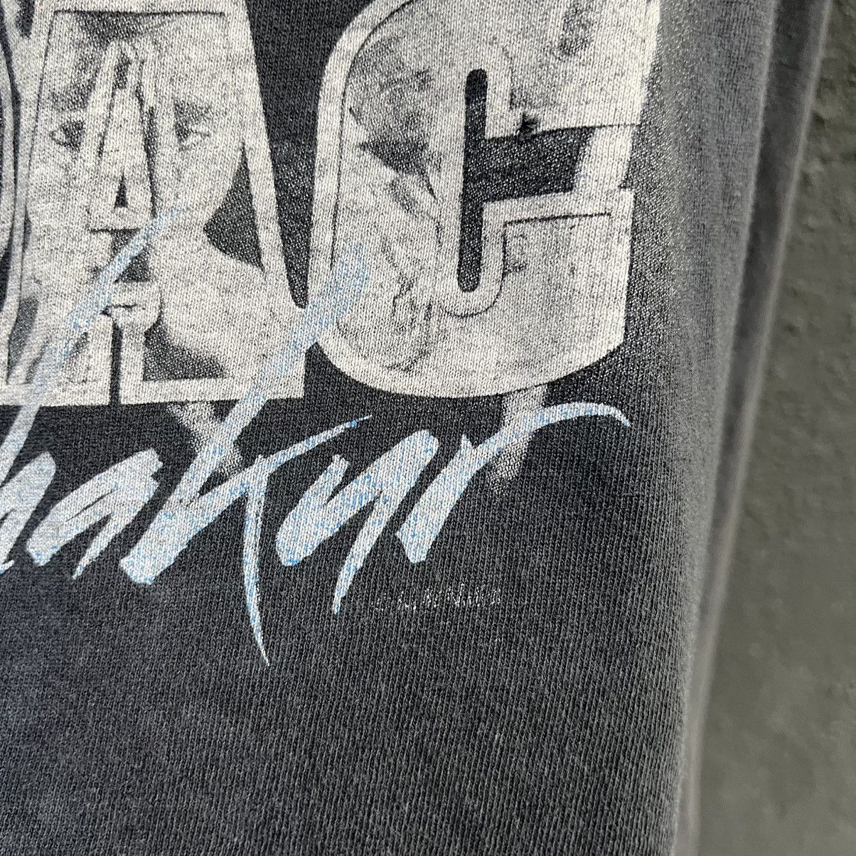 Rap Tees Thrashed Faded Tupac All Eyez On Me Rap Tee Size US XL / EU 56 / 4 - 5 Thumbnail