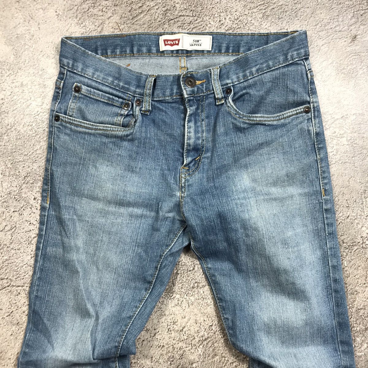Vintage Vintage 90s Levi's Baggy Distressed Jeans Grunge Thrashed 29 Size US 29 - 4 Thumbnail