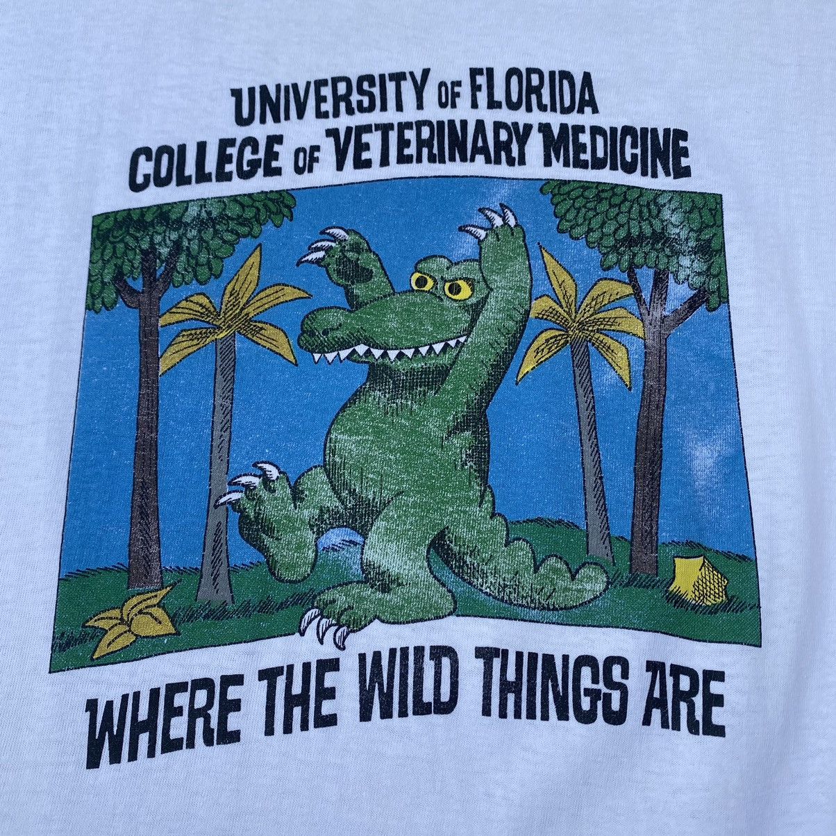 Vintage 1980s University Of Florida Wild Things tee Size US L / EU 52-54 / 3 - 3 Thumbnail