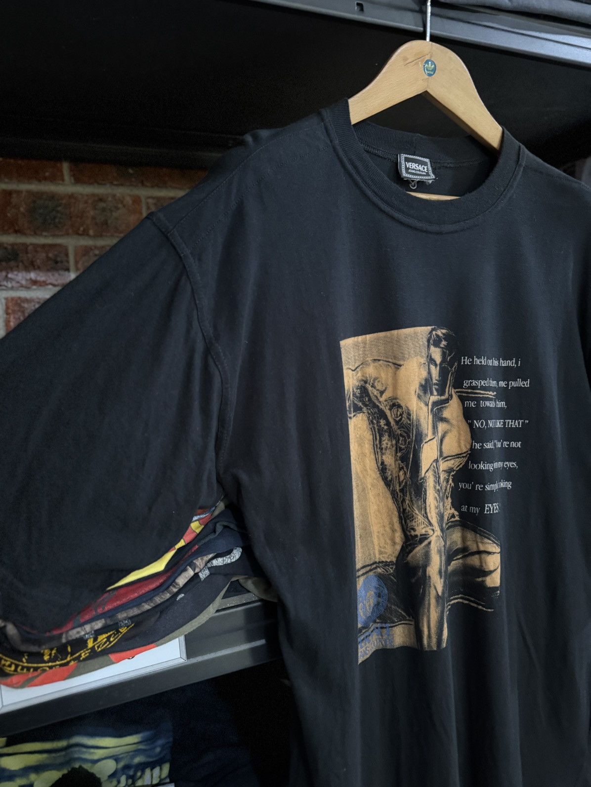 Versace Jeans Couture Vintage Versace Jeans Couture Photo Tee Sun Faded Size US XL / EU 56 / 4 - 6 Thumbnail