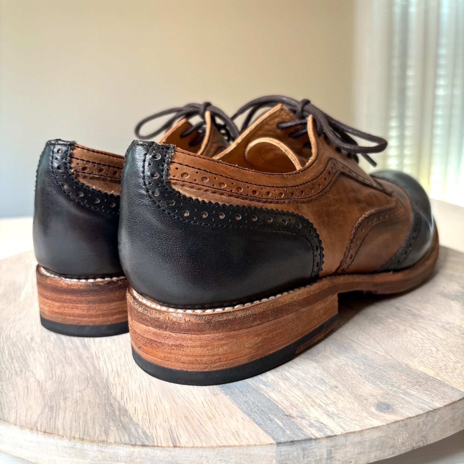 Bed Stu Bed Stu Cobbler Series Wingtip Oxford Shoes Men’s Size 11 Size US 11 / EU 44 - 6 Thumbnail