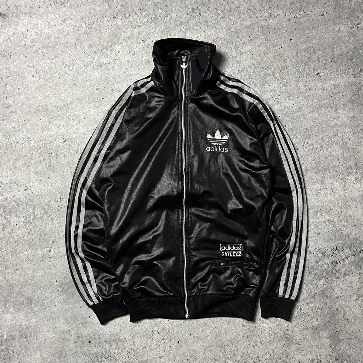 Adidas × Vintage Y2K zip jacket Adidas Chile 62 Bob Marley/Jamaica