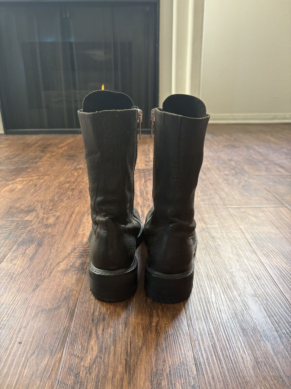 Rick Owens Rick Owens Military Combat Army Side Zip boots Size US 7 / EU 40 - 5 Thumbnail