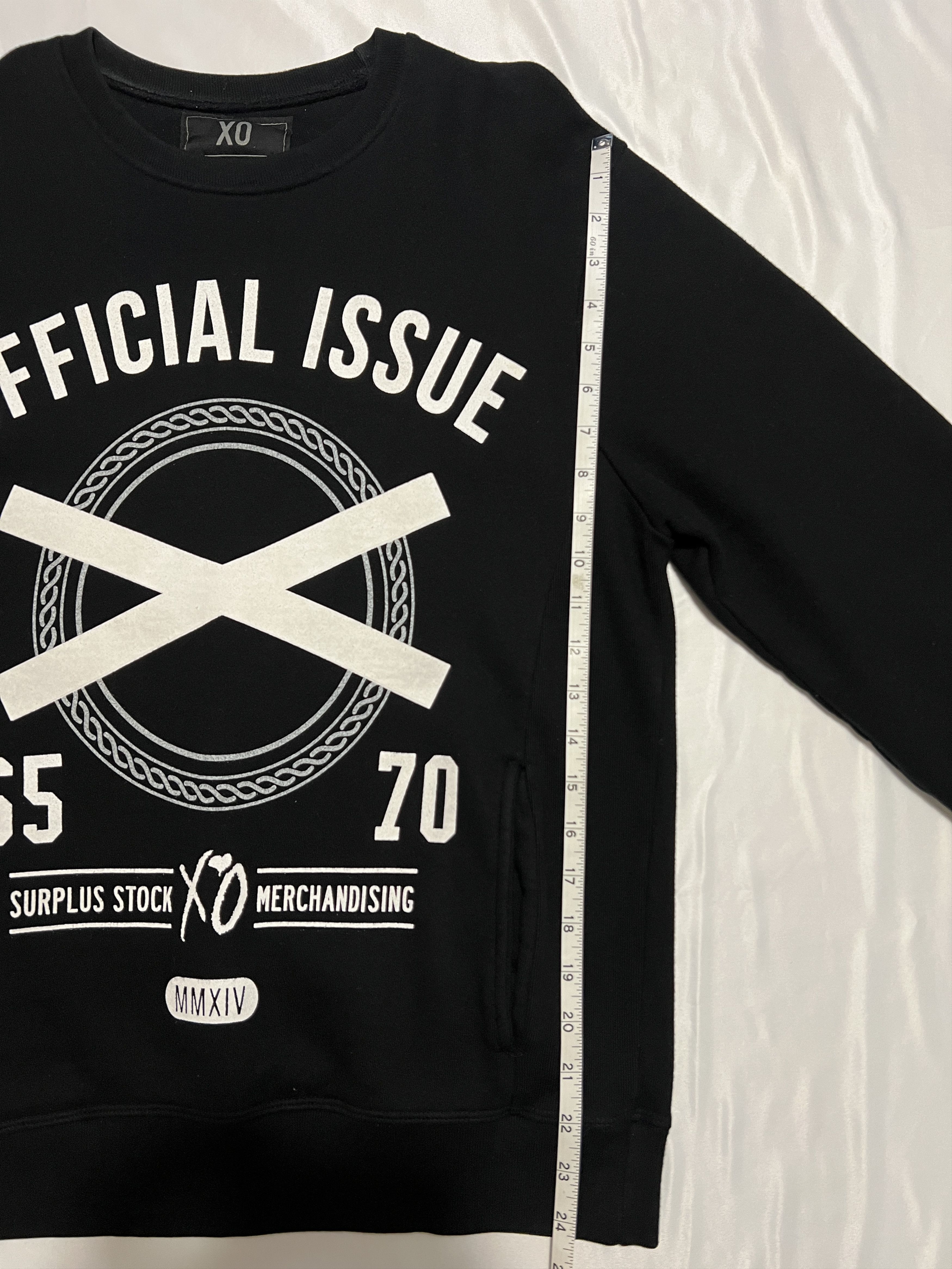 The Weeknd *RARE GRAIL* Official Issue XO Cut & Sew Crewneck 2014 Size US M / EU 48-50 / 2 - 18 Thumbnail