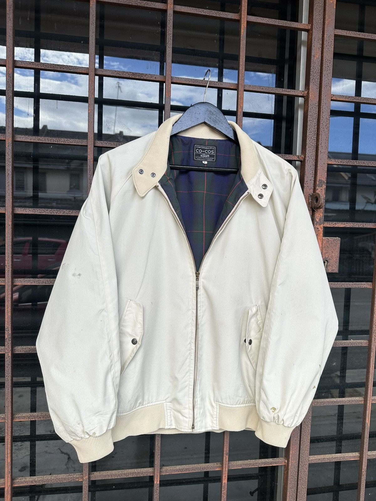 Vintage 👹Vintage Co-Cos Light Bomber Jacket Size US L / EU 52-54 / 3 - 3 Thumbnail