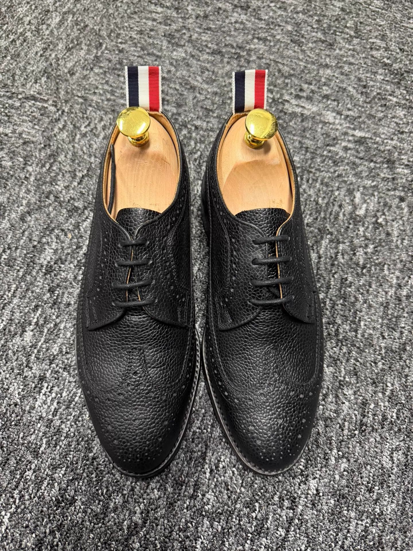 Thom Browne Thom Browne Women's Classic Brogue Wooden Sole Size 37 Size US 6.5 / IT 36.5 - 1 Thumbnail