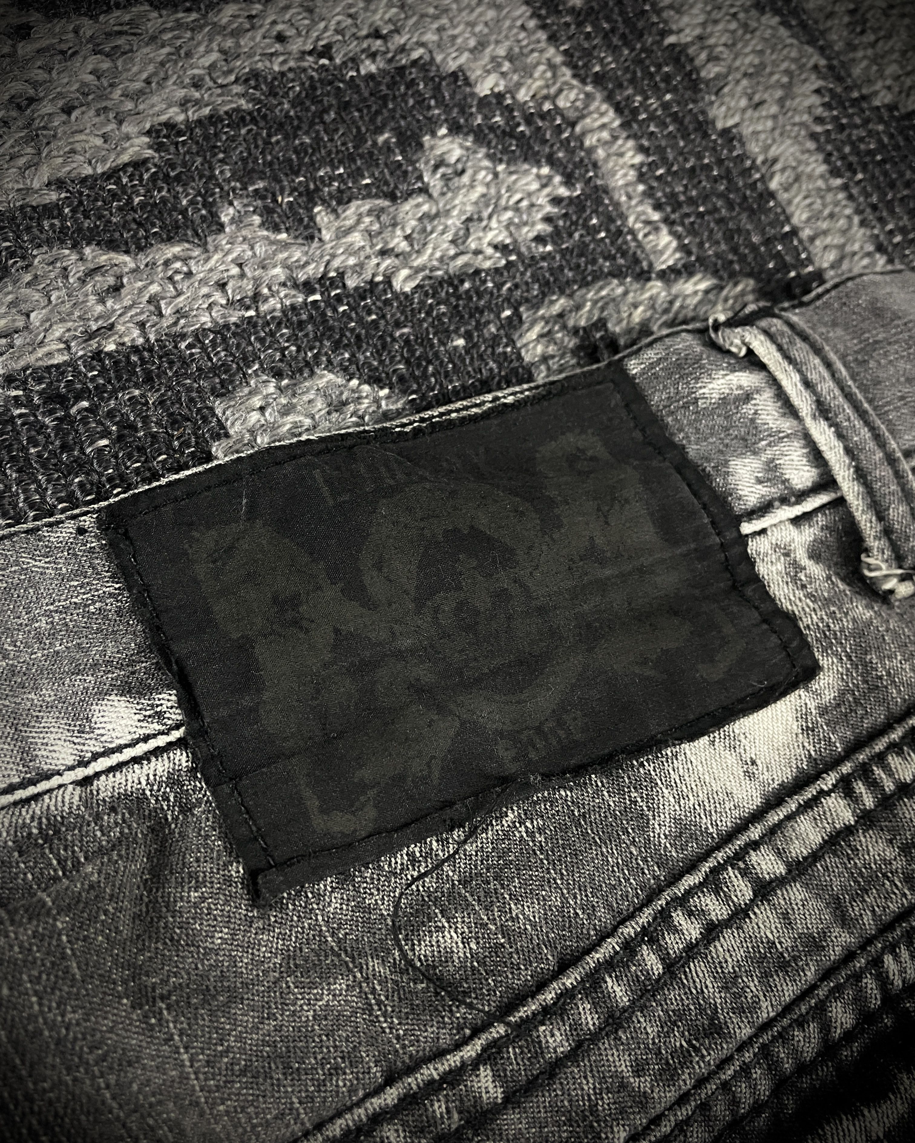 LOWBOX LOWBOX Dirty Washed Denim Size US 34 / EU 50 - 8 Thumbnail