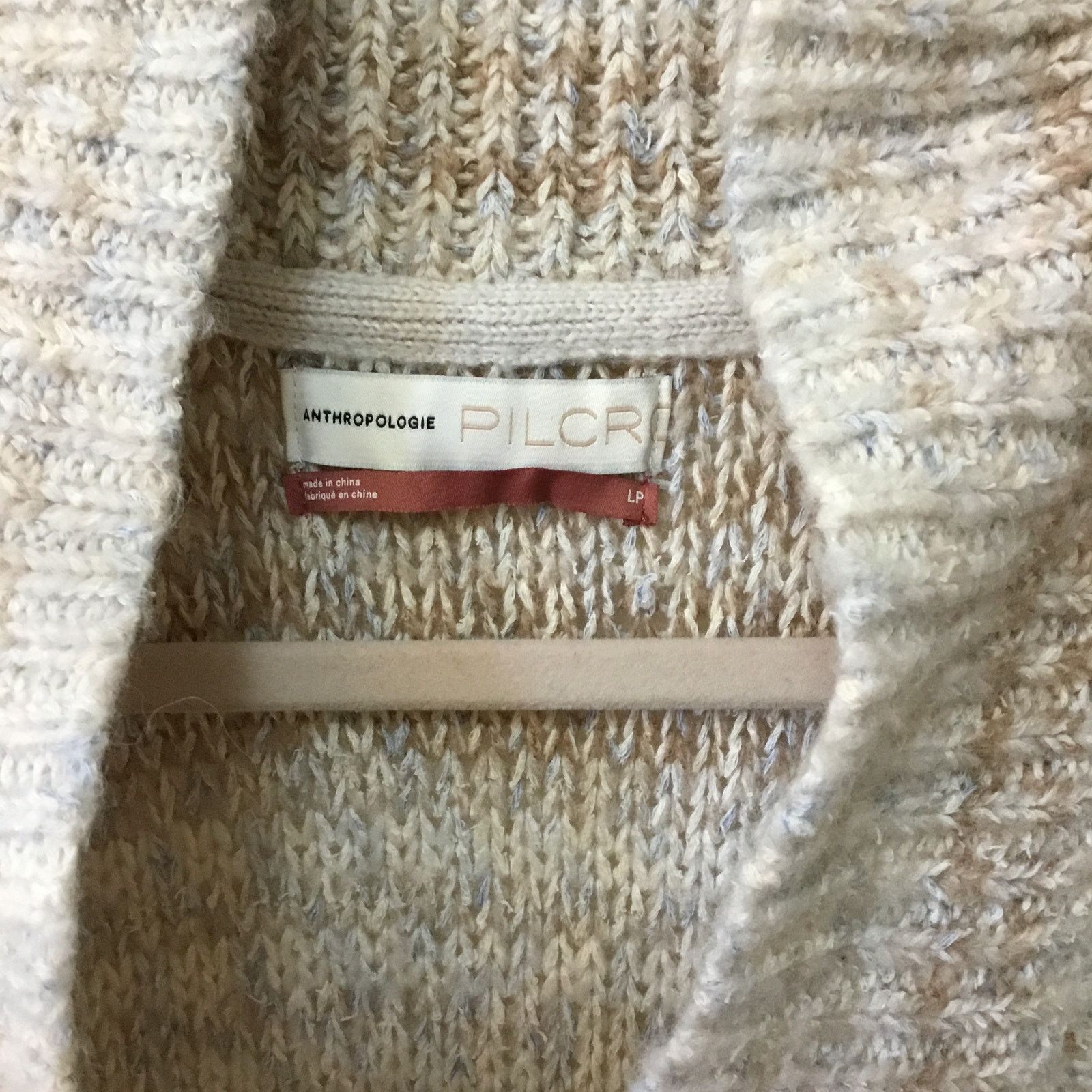 Anthropologie Anthropologie Pilcro Joyce V-Neck Sweater Neutral Size L / US 10 / IT 46 - 4 Thumbnail