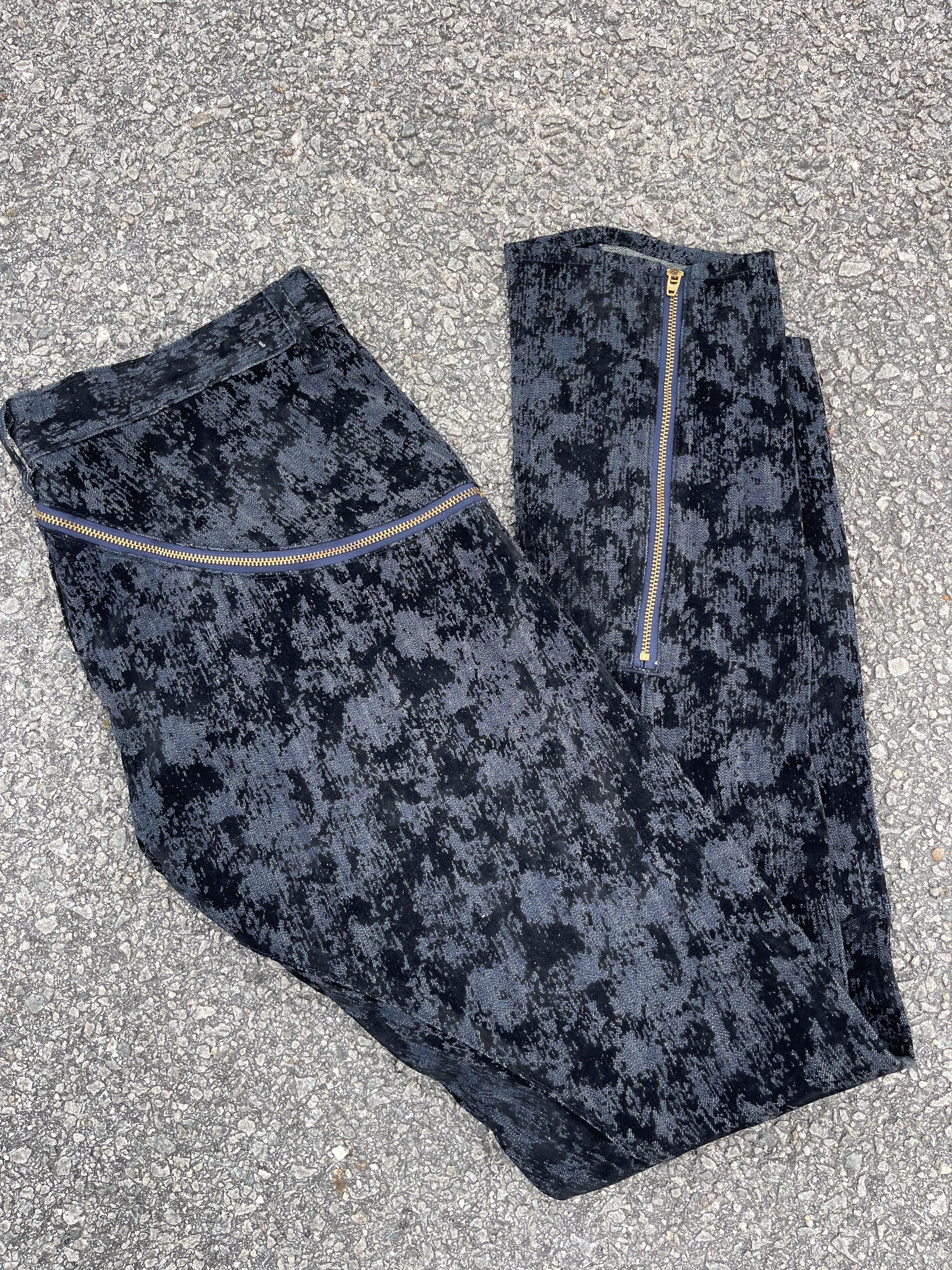 If Six Was Nine × Le Grande Bleu (L.G.B.) stof japanese brand long zipper Satin Project Rare Size US 32 / EU 48 - 16 Thumbnail